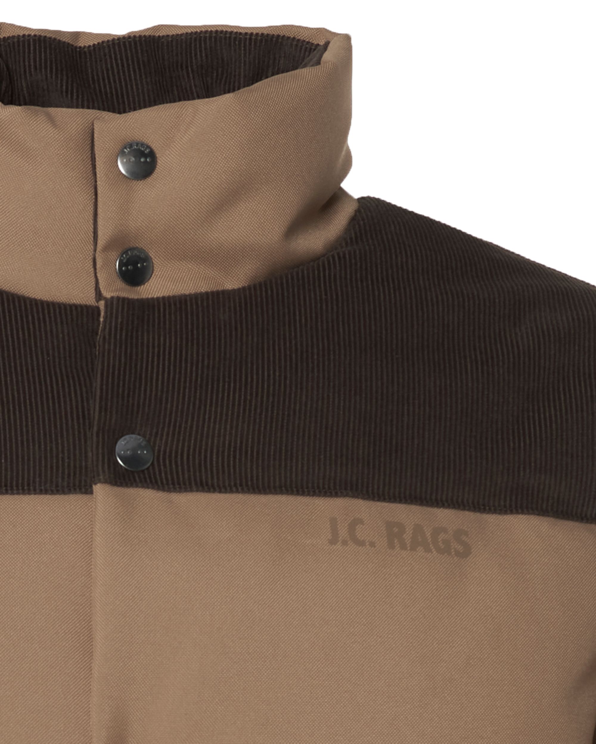 J.C. RAGS Richard Gewatteerde jas Camel uni 077552-002-L