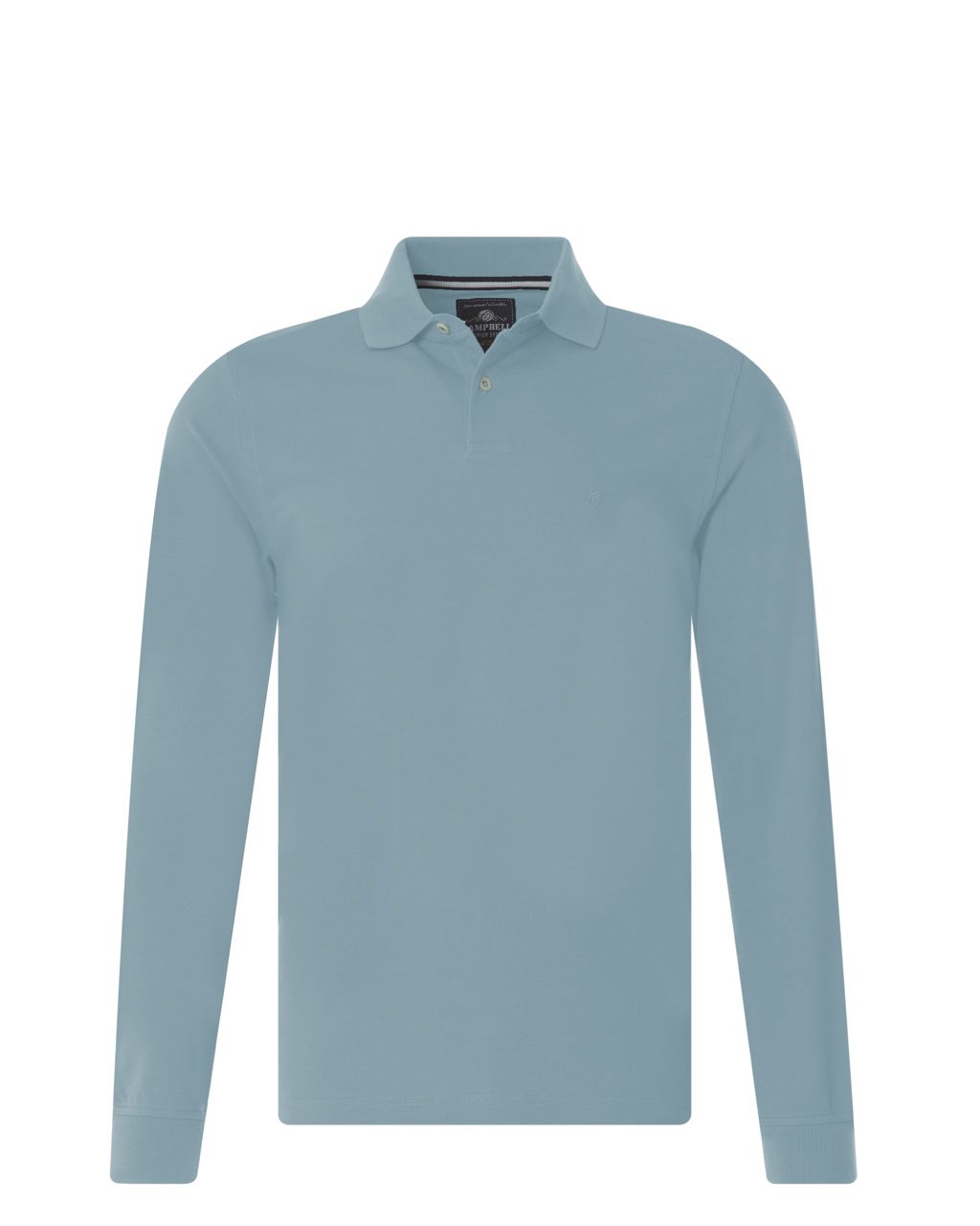 Campbell Harton Polo LM Lichtblauw uni 077568-004-L