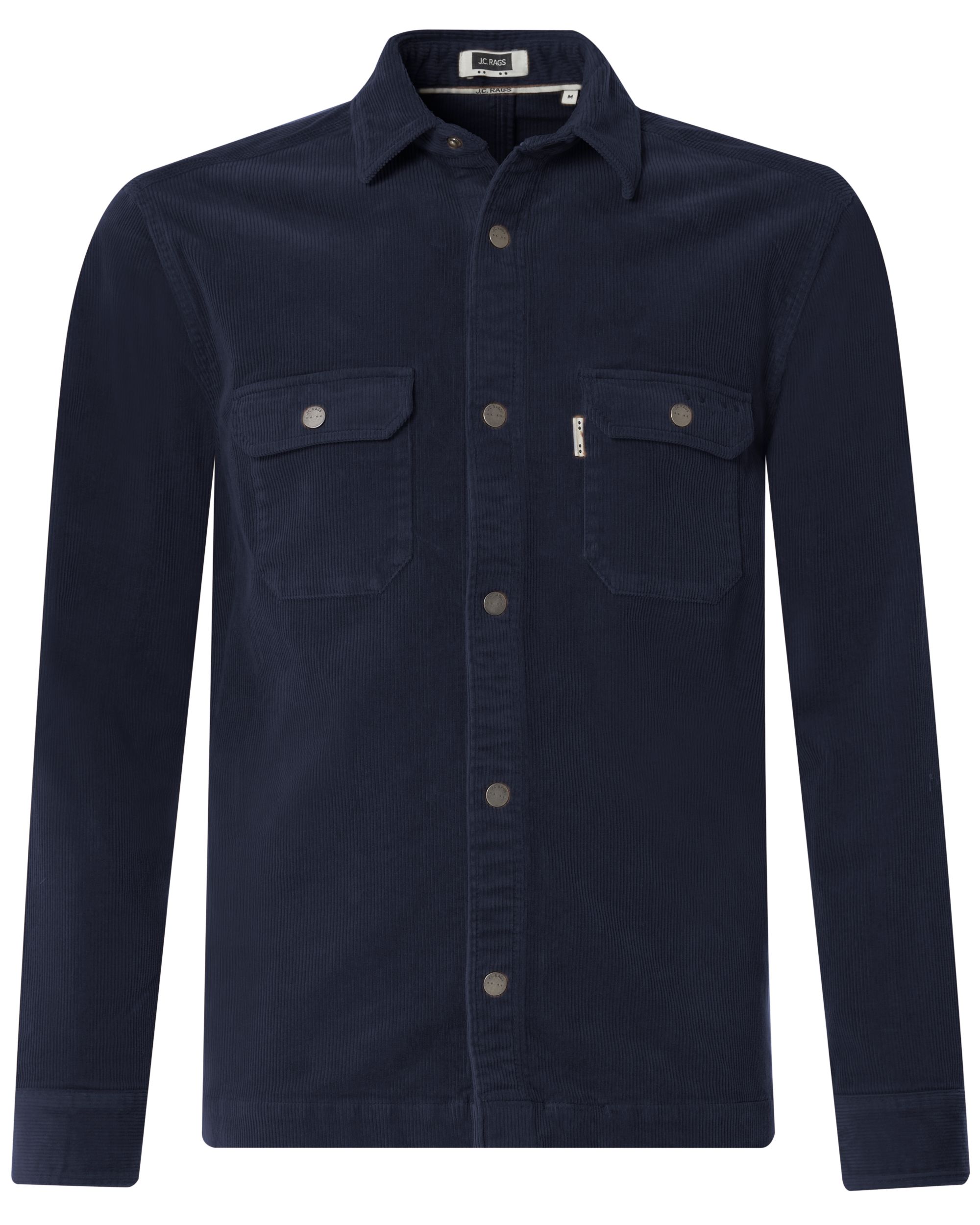 J.C. RAGS Ralph Overshirt Navy uni 077636-003-L