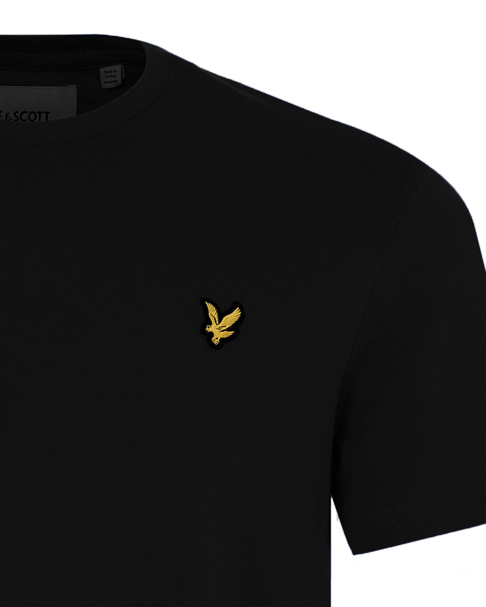 Lyle & Scott T-shirt KM Zwart 077788-001-L