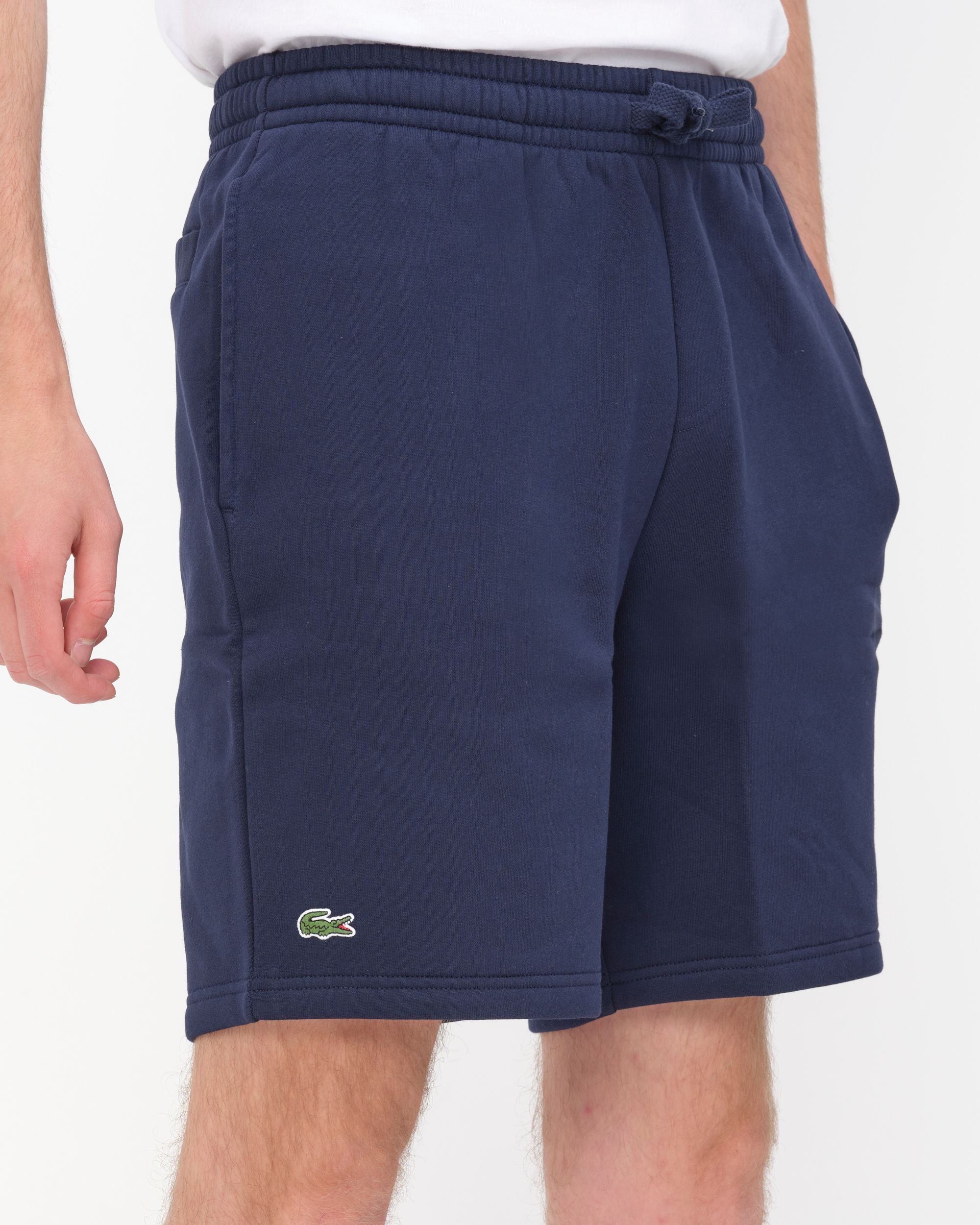 Lacoste fleece shorts blue store
