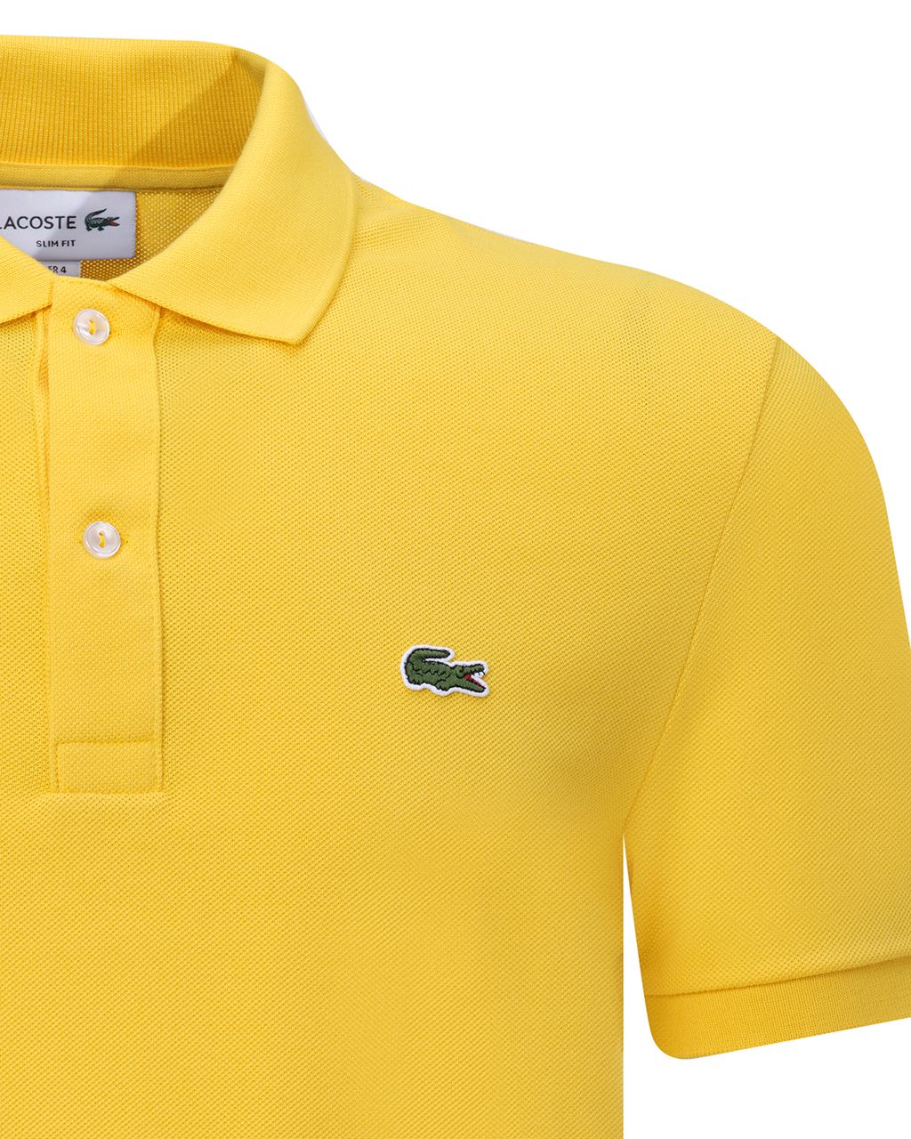 Lacoste hot sale polo geel