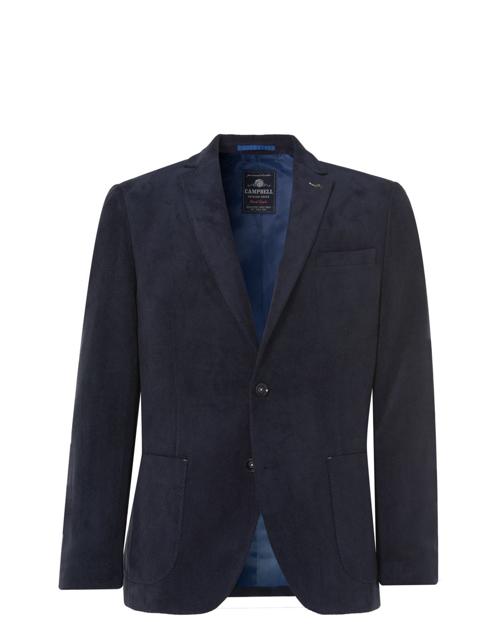 Campbell blazer Donkerblauw uni 078177-001-46