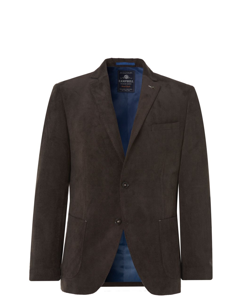 Campbell blazer Bruin uni 078177-002-46