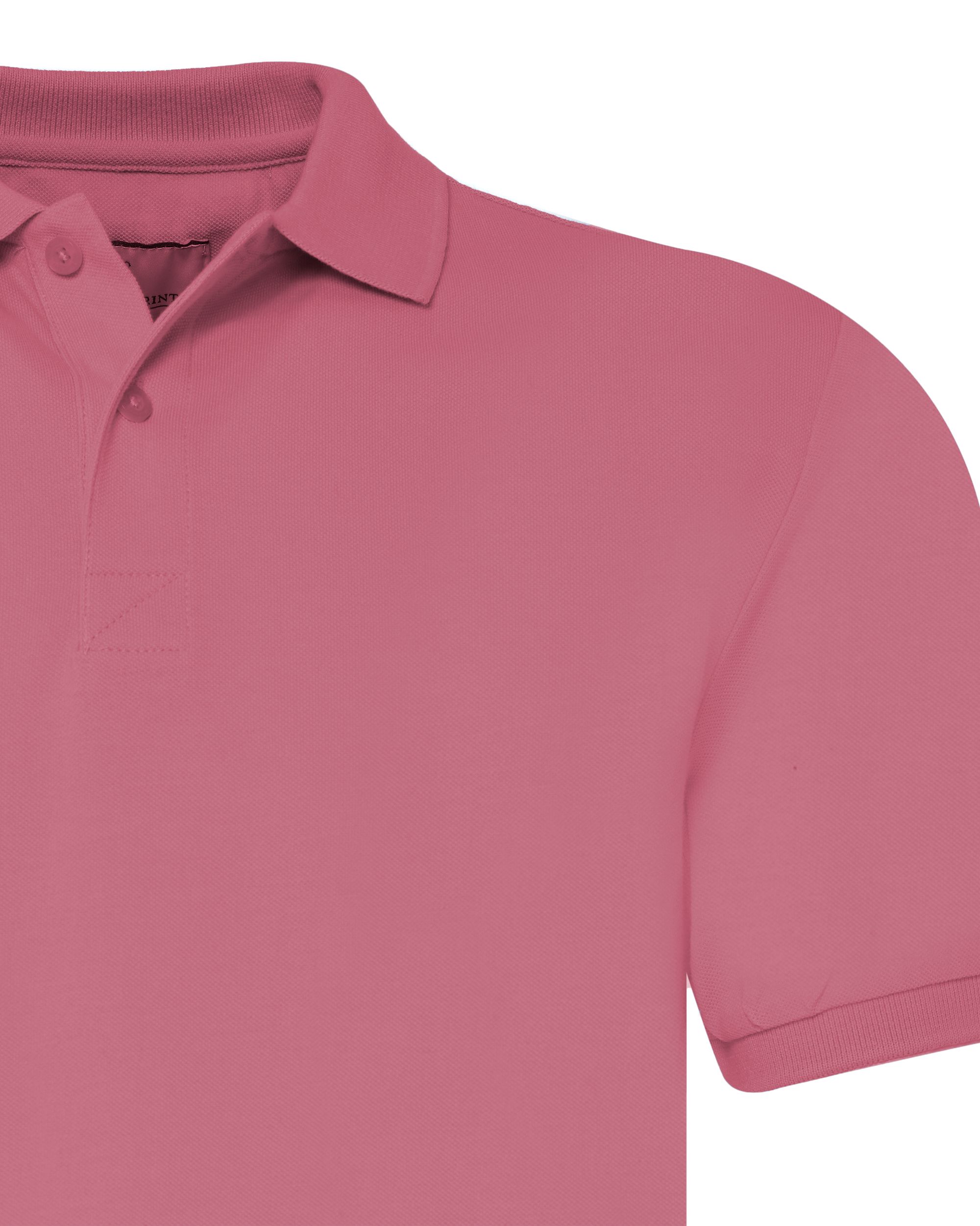 The BLUEPRINT Premium Polo KM Donker roze uni 078197-006-L