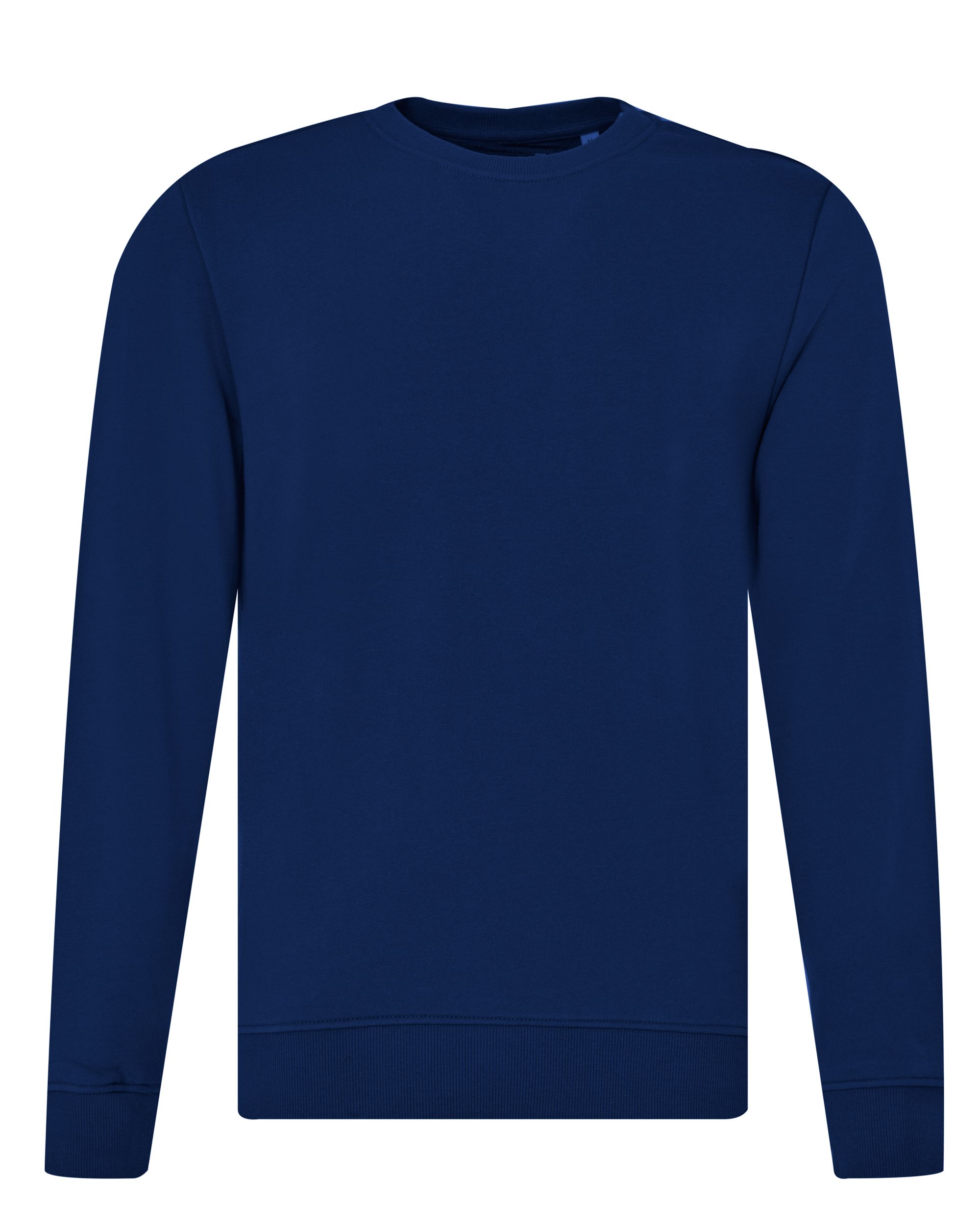 The BLUEPRINT Premium Sweater Donkerblauw uni 078208-001-L