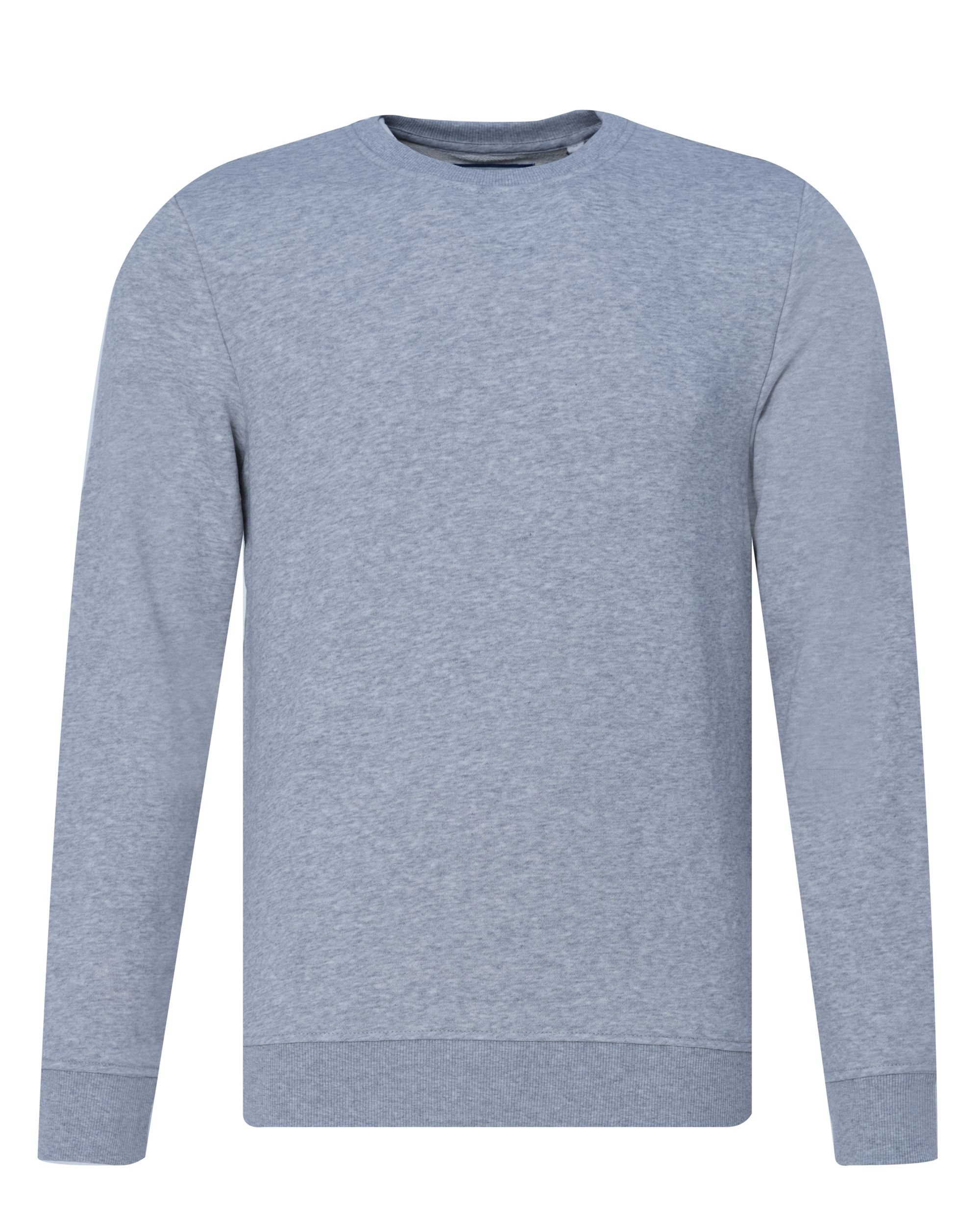 The BLUEPRINT Premium Sweater Lichtgrijs uni 078208-003-L