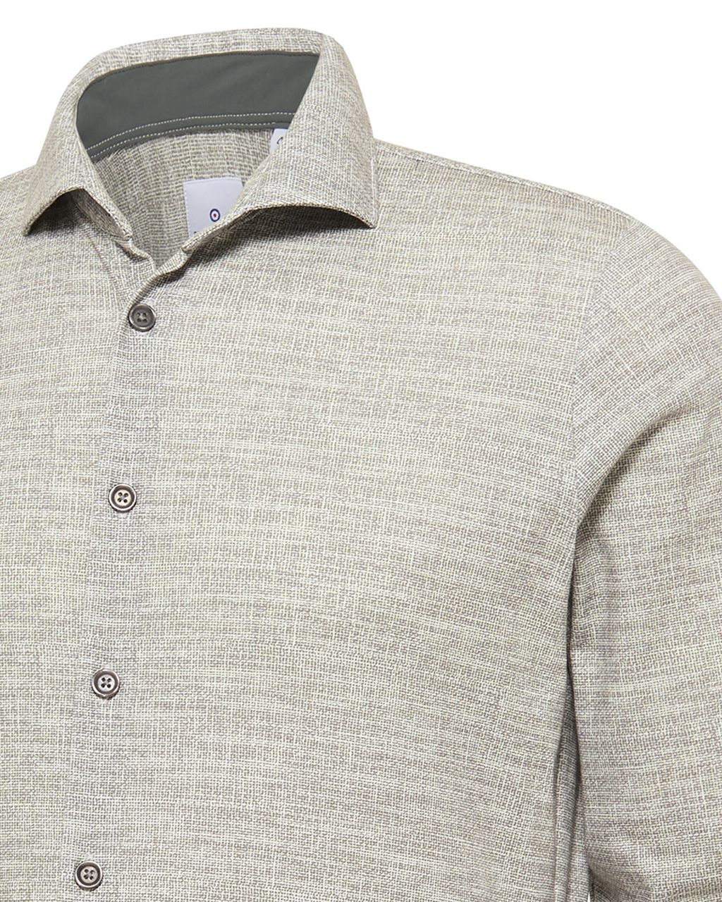 Blue Industry Casual Overhemd LM Groen 078340-001-37