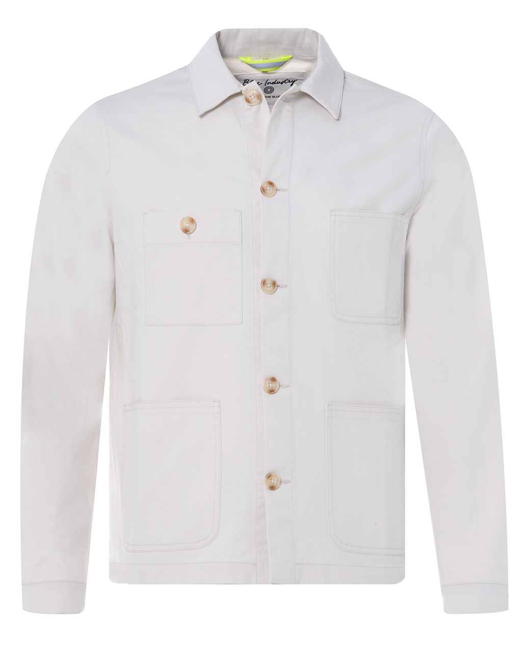 Blue Industry Overshirt Off white 078352-001-L