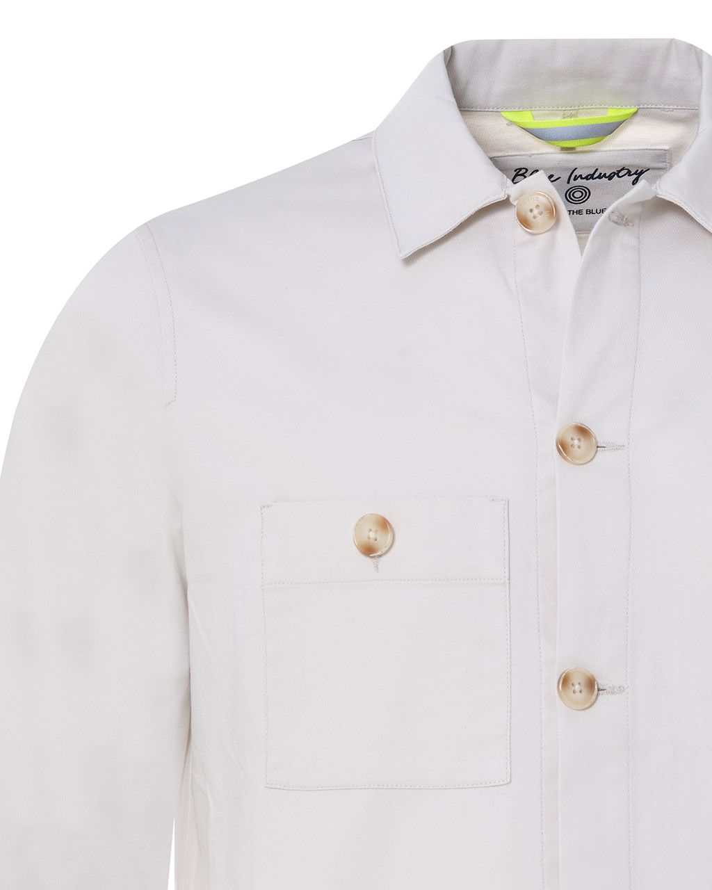 Blue Industry Overshirt Off white 078352-001-L