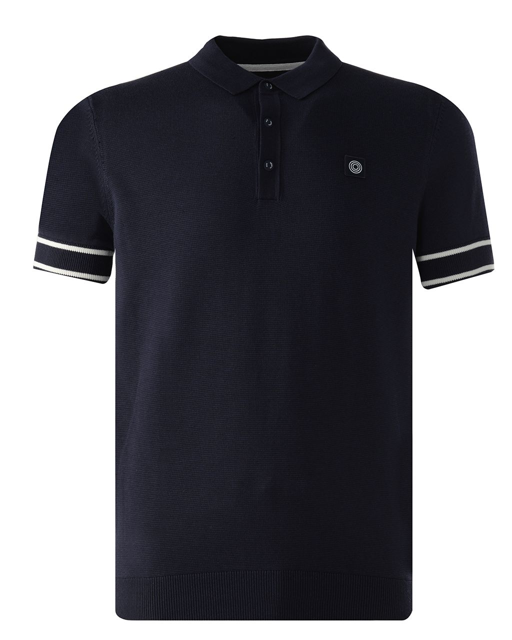 Blue Industry Polo KM Donker blauw 078363-001-L