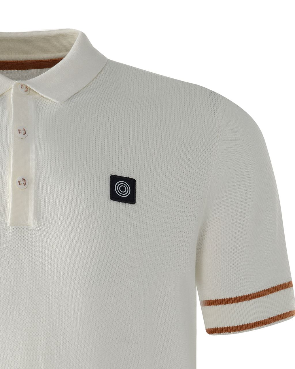 Blue Industry Polo KM Off white 078364-001-L