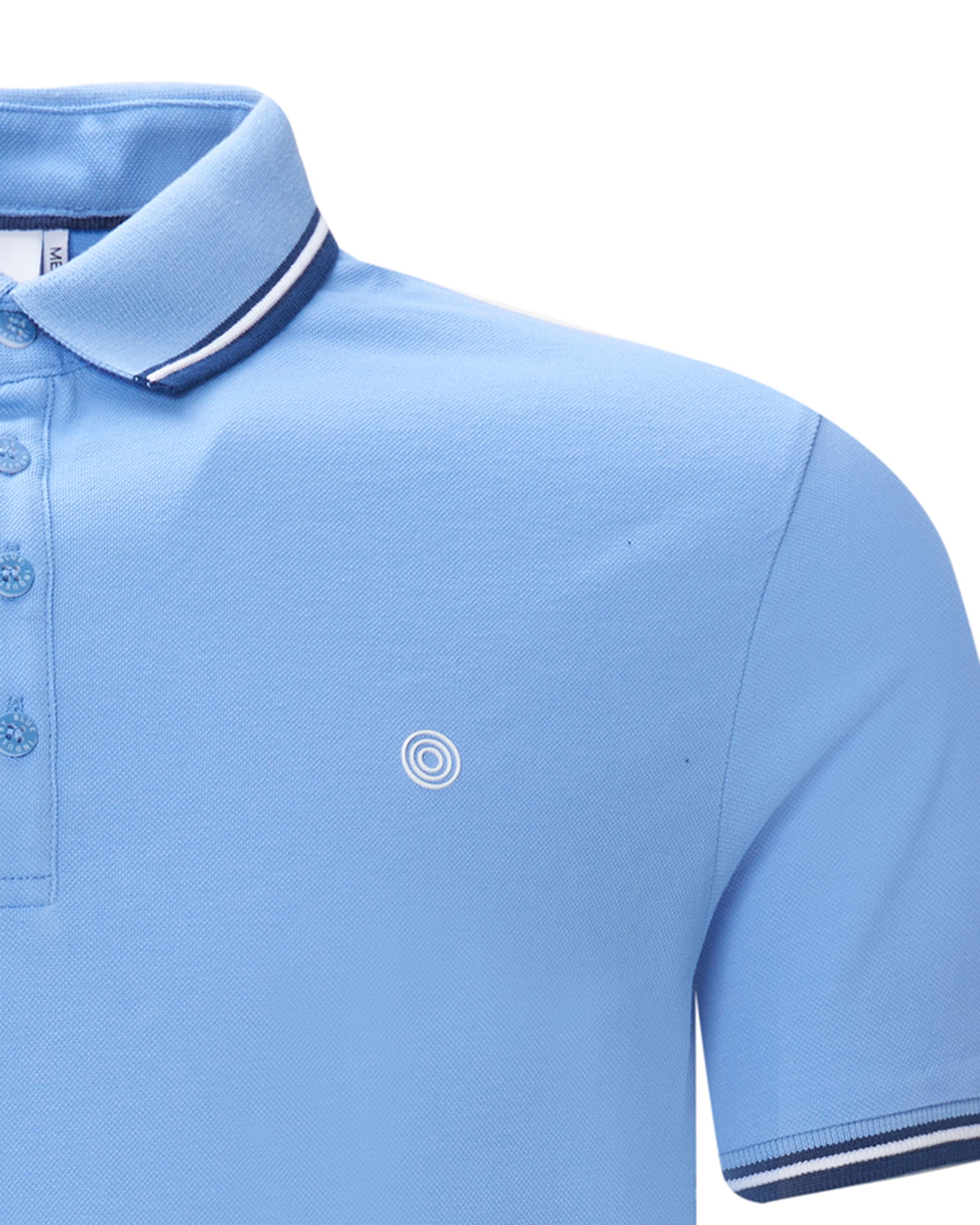 Blue Industry Polo KM Blauw 078372-001-L