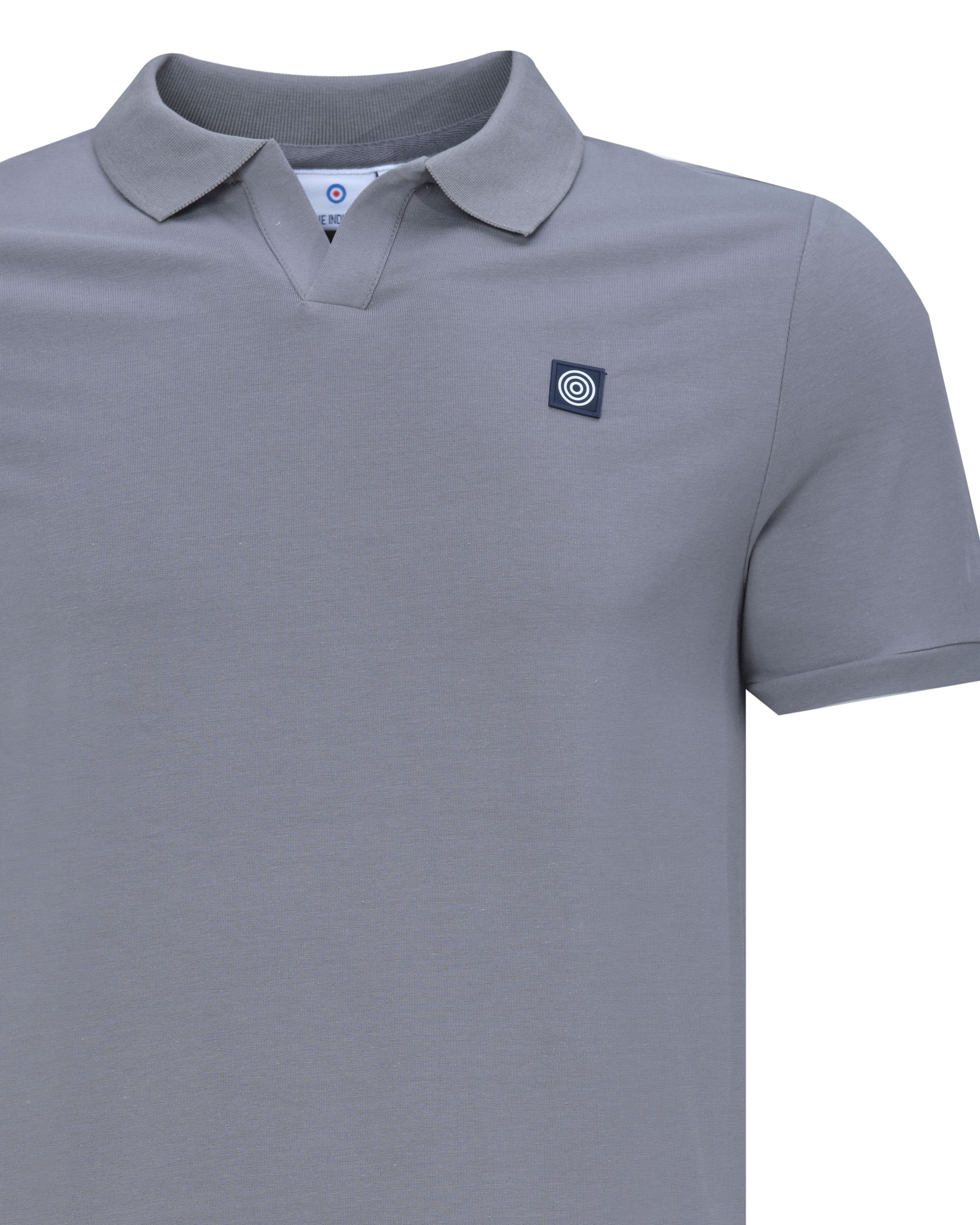 Blue Industry Polo KM Grijs 078379-001-L