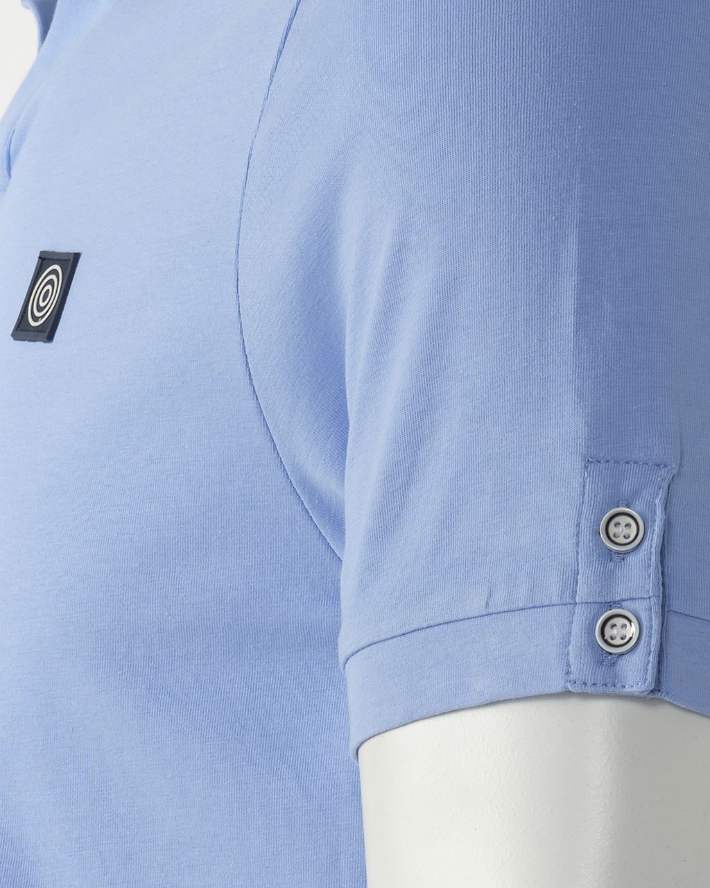 Blue Industry Polo KM Blauw 078380-001-L