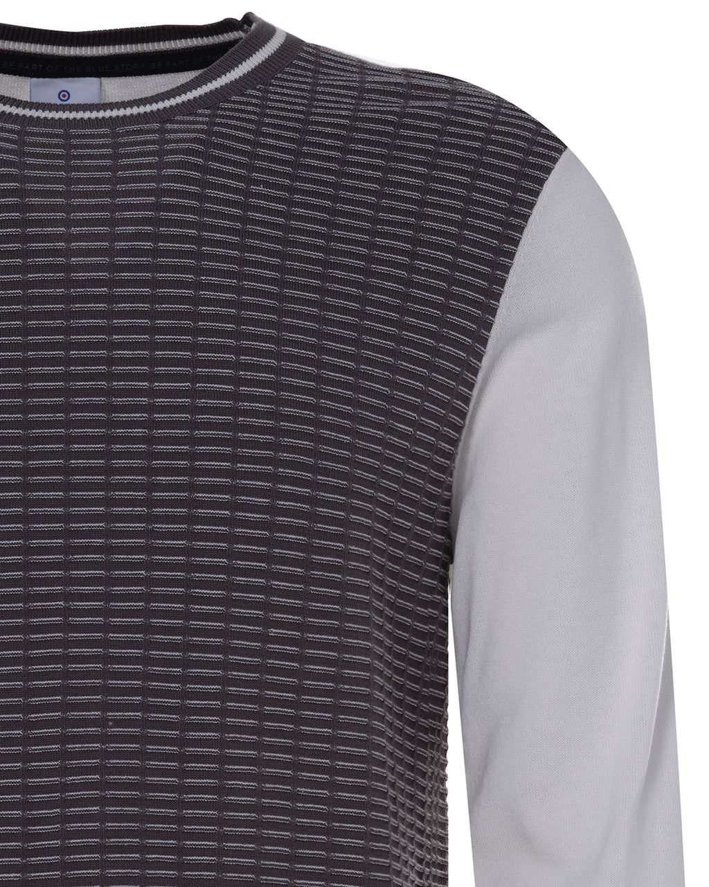 Blue Industry Trui Ronde Hals Bruin 078386-001-L