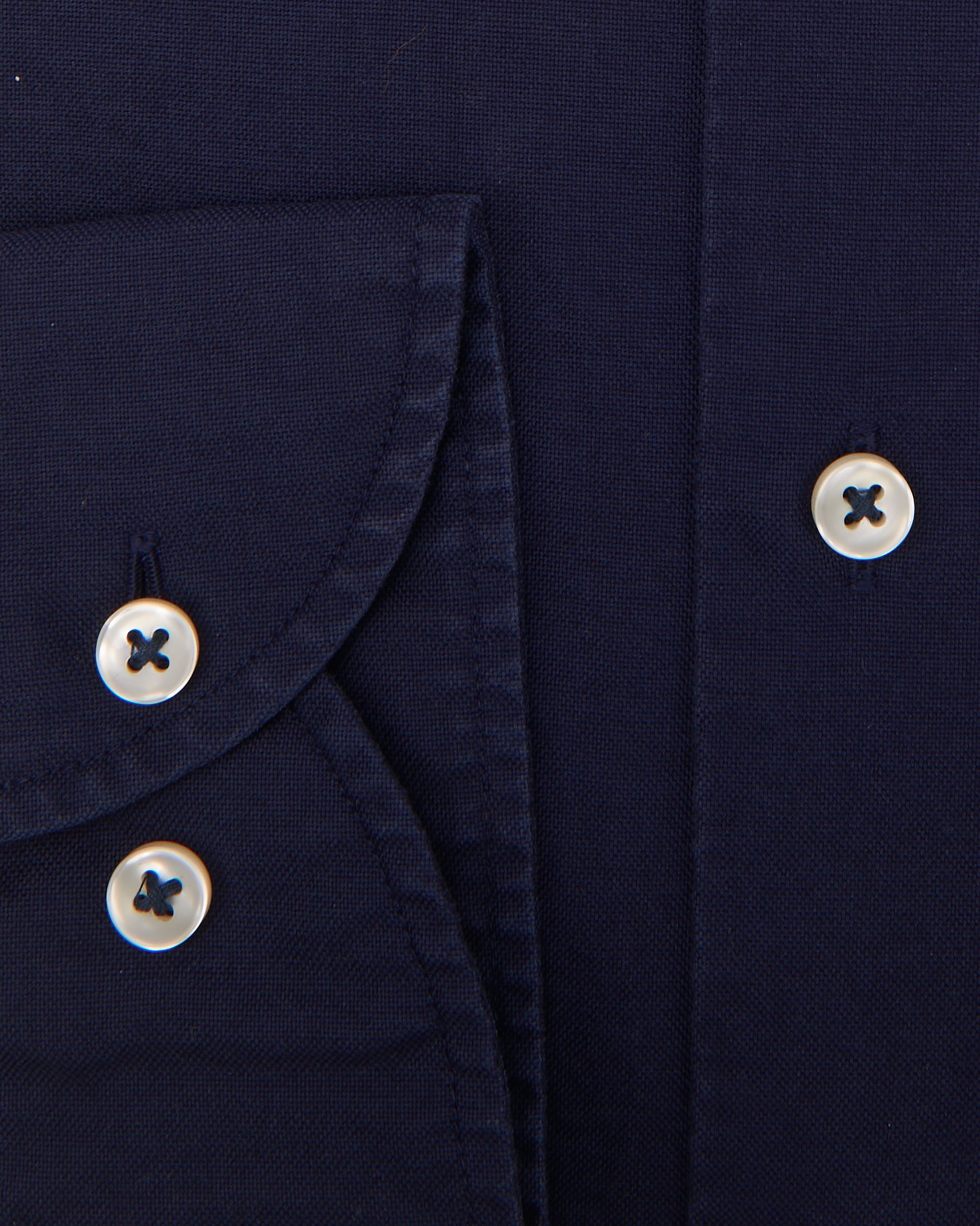The BLUEPRINT Premium Trendy Overhemd LM Donkerblauw uni 078401-006-L