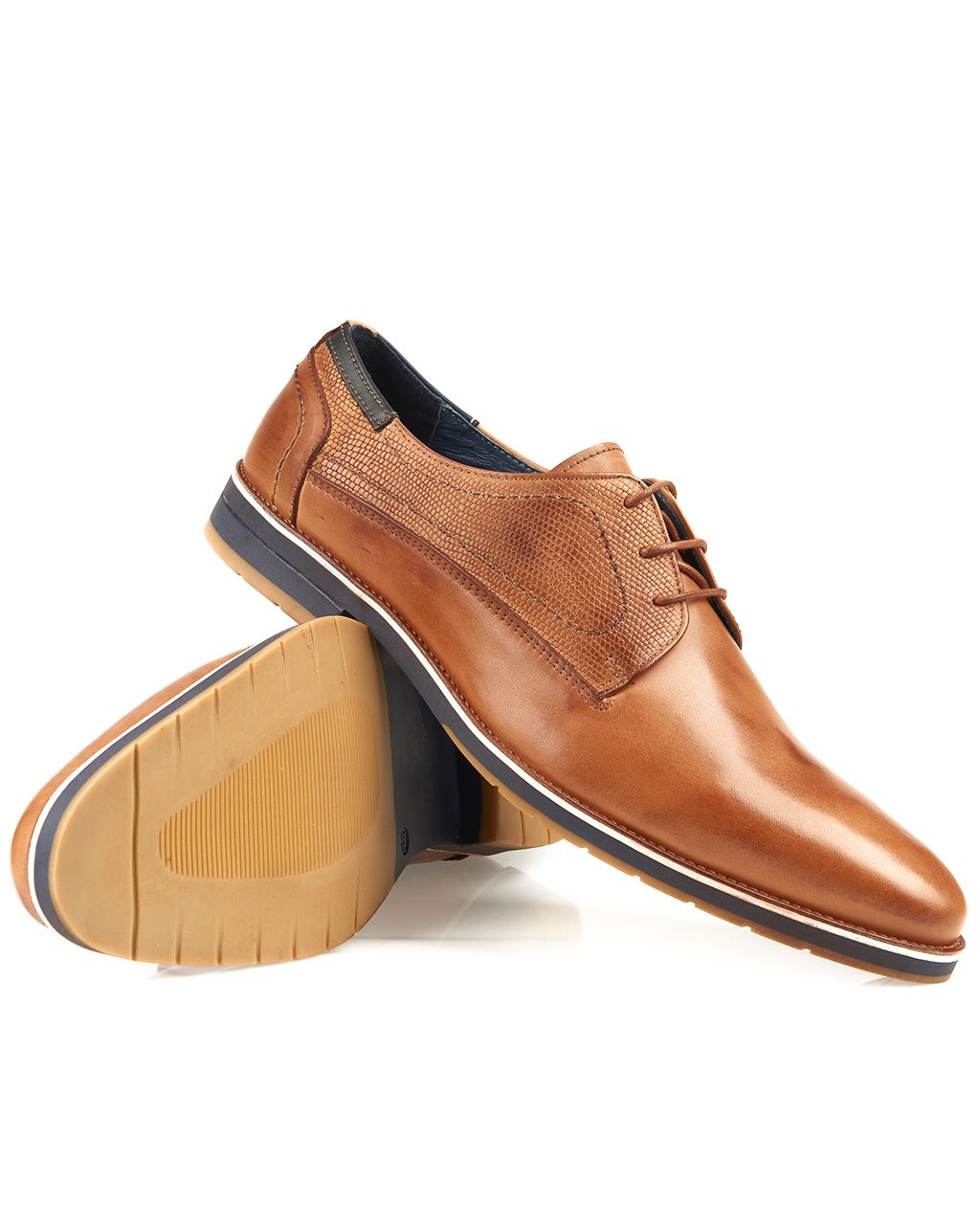 Recall Geklede schoenen Cognac uni 078475-001-40