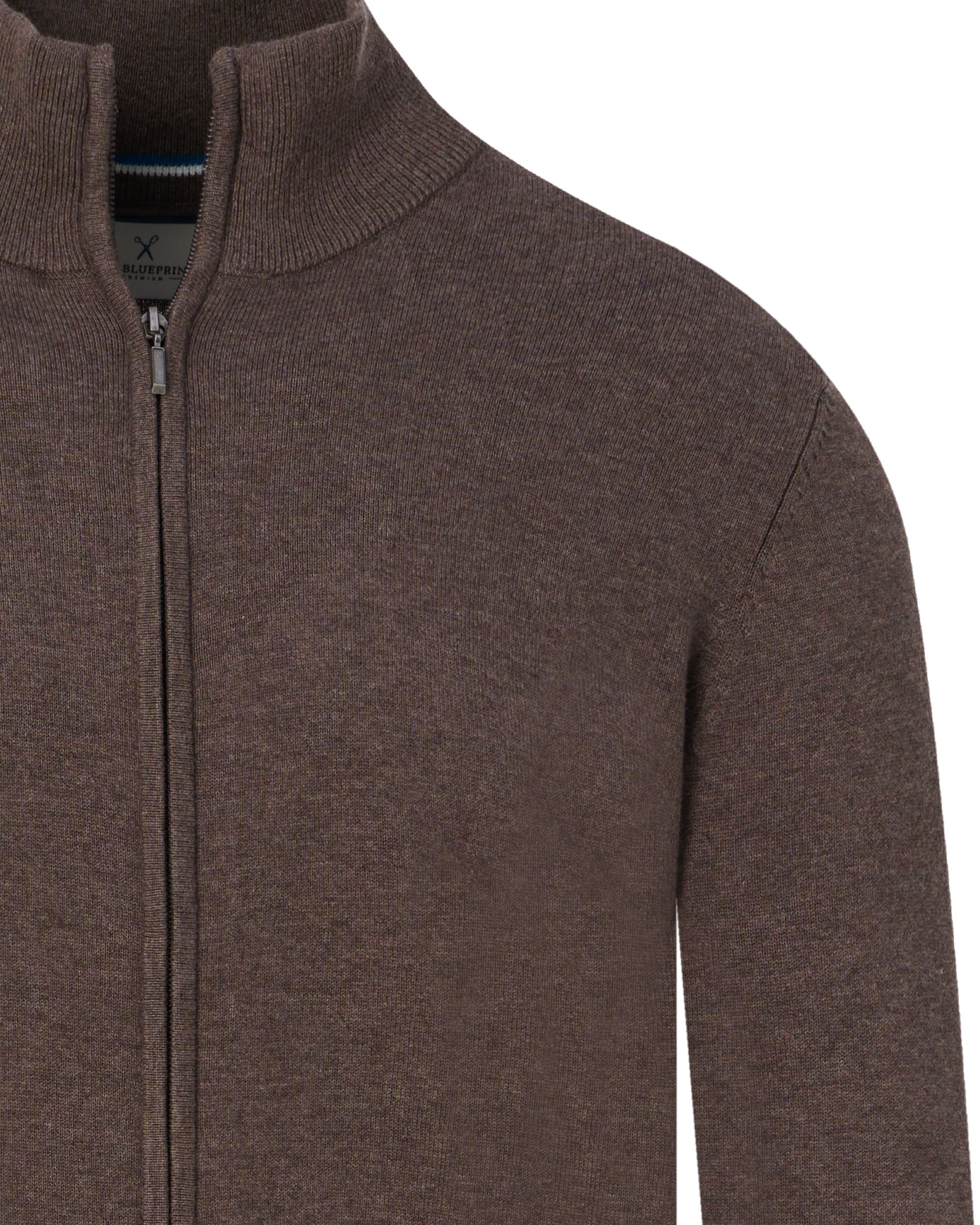 The BLUEPRINT Premium Vest Coffe Bean 078480-009-L