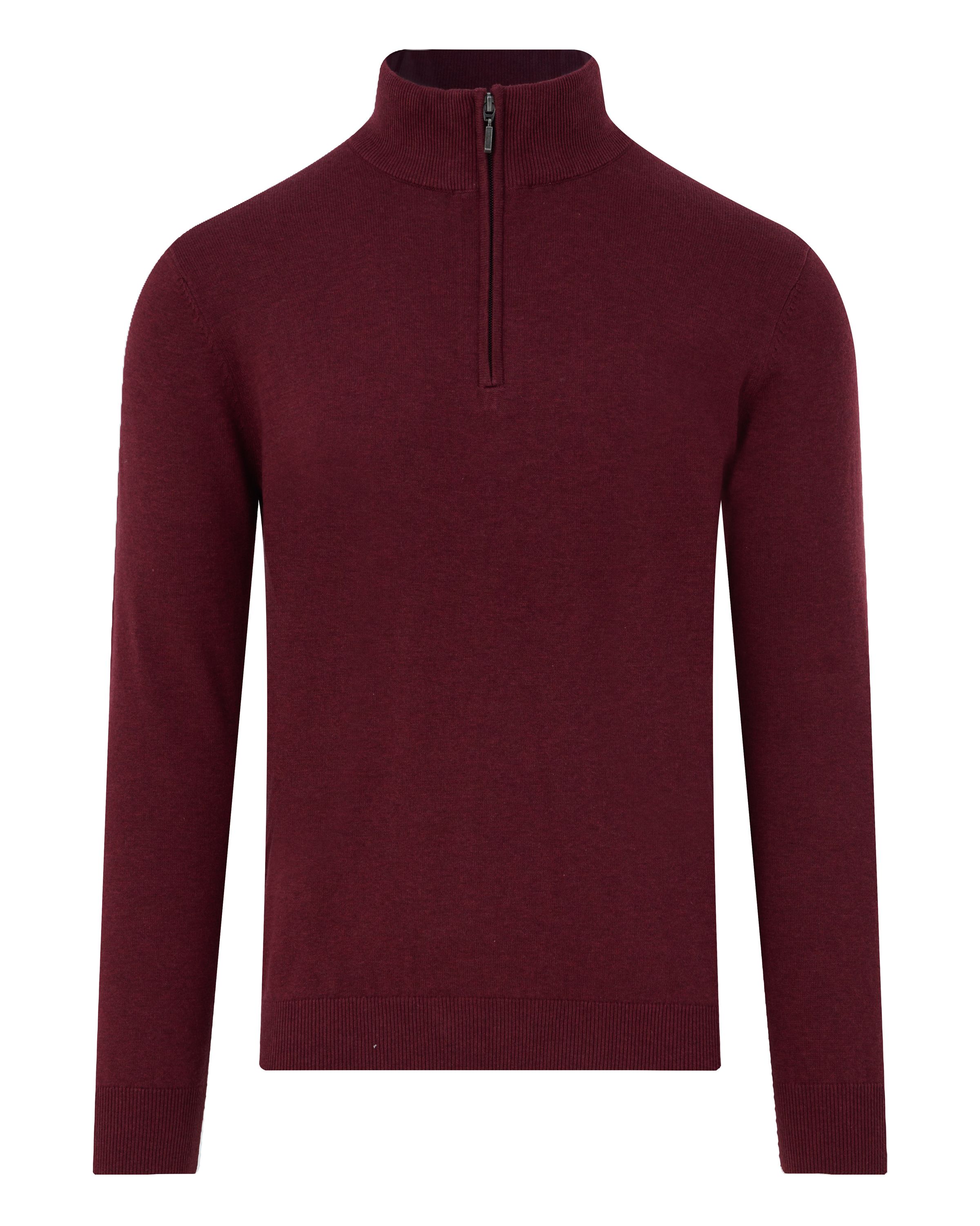 The BLUEPRINT Premium Schipperstrui Bordeaux uni 078481-006-L