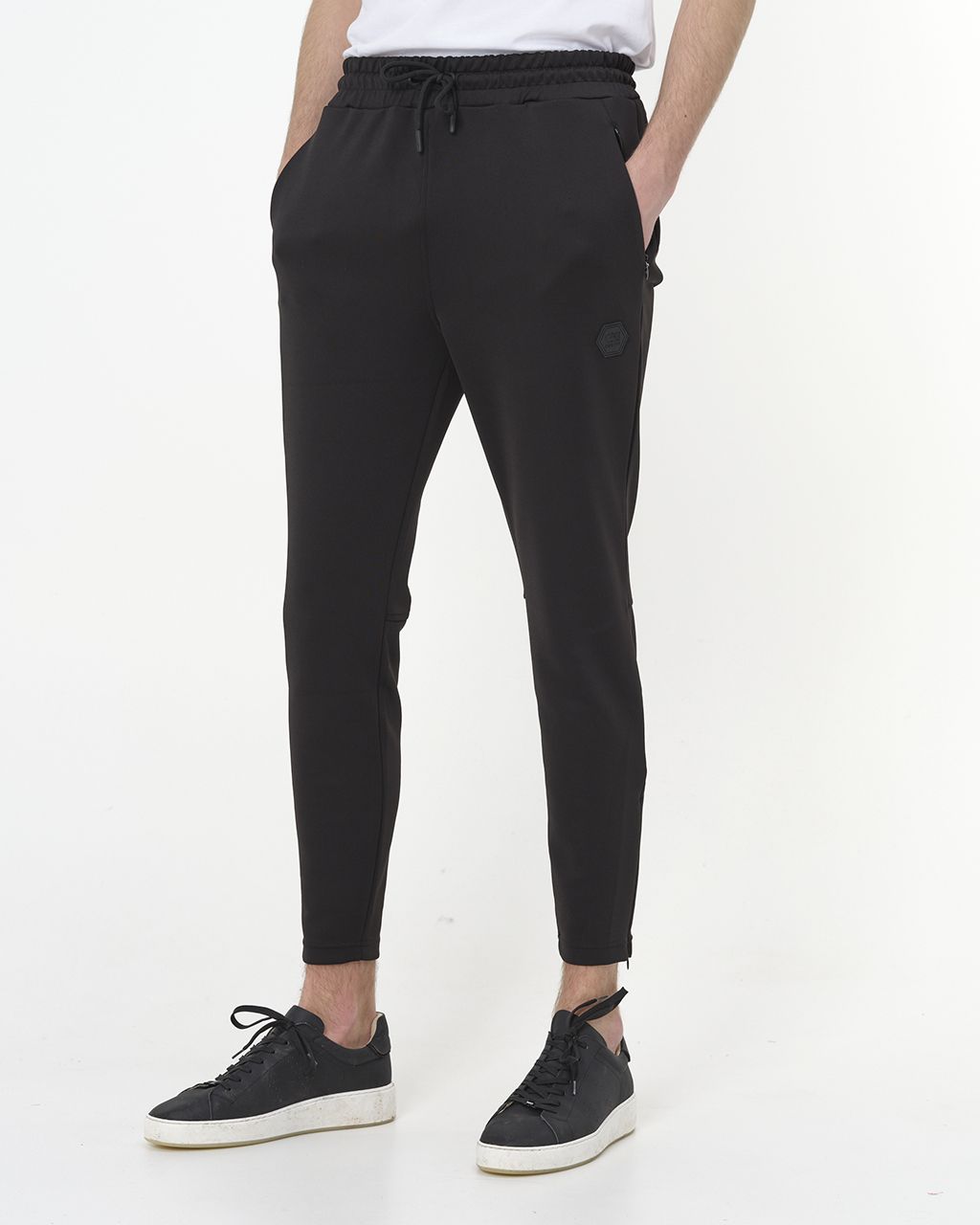 Cruyff Fransisco Scuba Pant Joggingbroek Zwart 078496-001-42