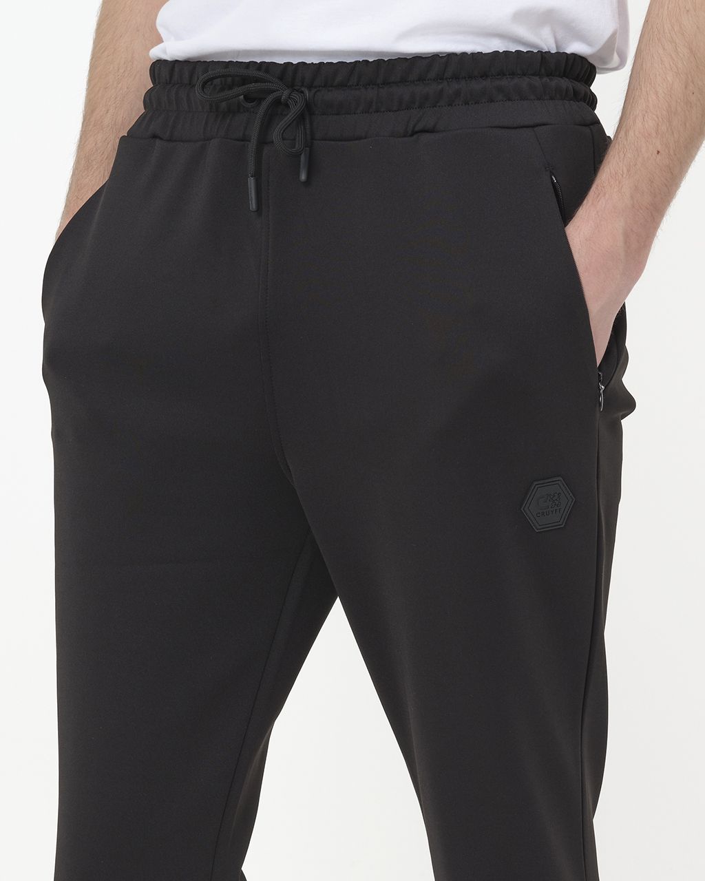 Cruyff Fransisco Scuba Pant Joggingbroek Zwart 078496-001-42