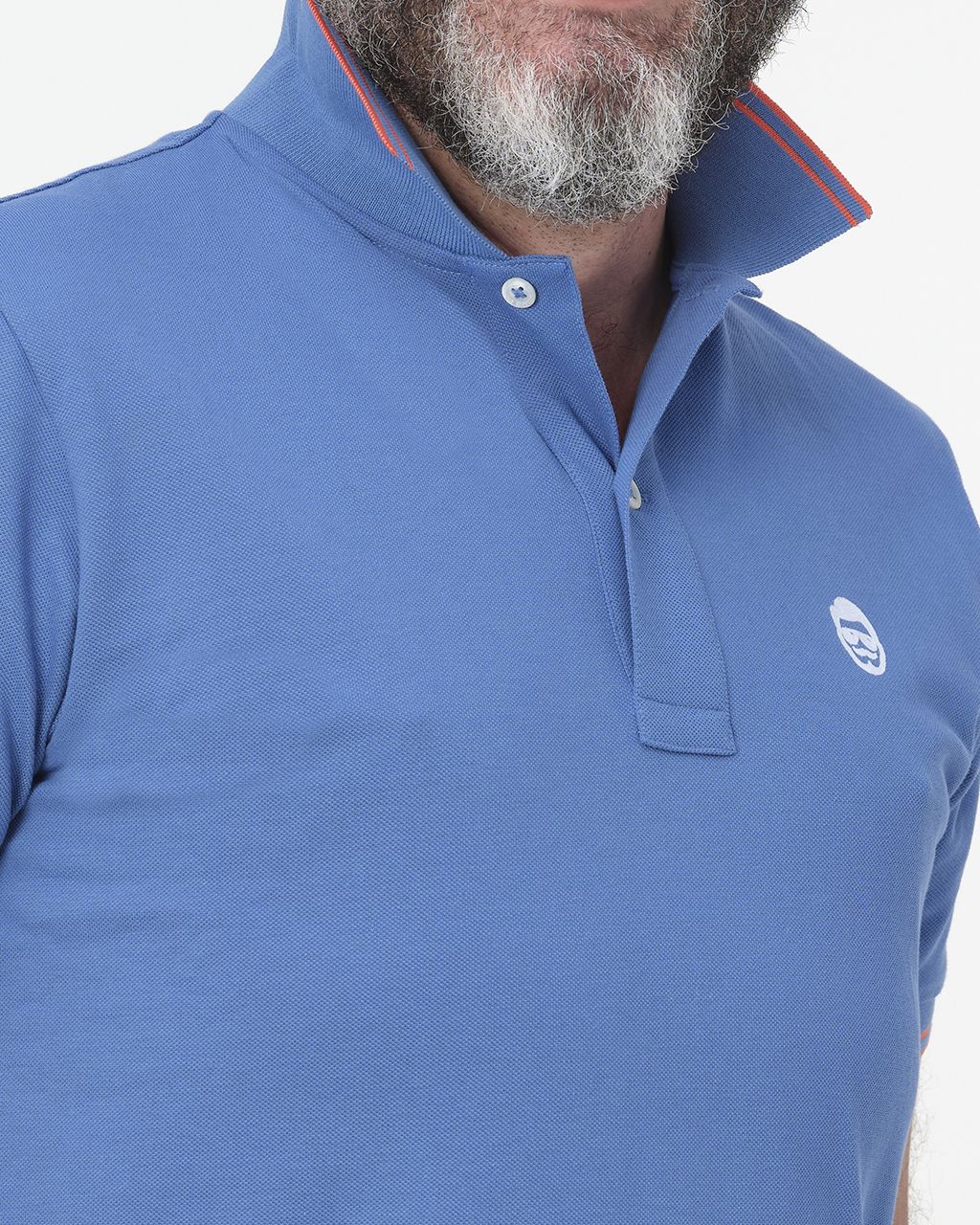 Mr Niceguy - Polo KM Blauw 078524-001-L