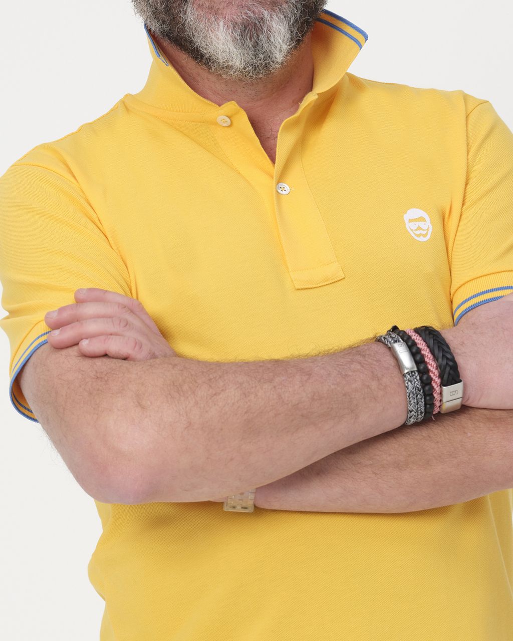 Mr Niceguy - Polo KM Geel 078529-001-L