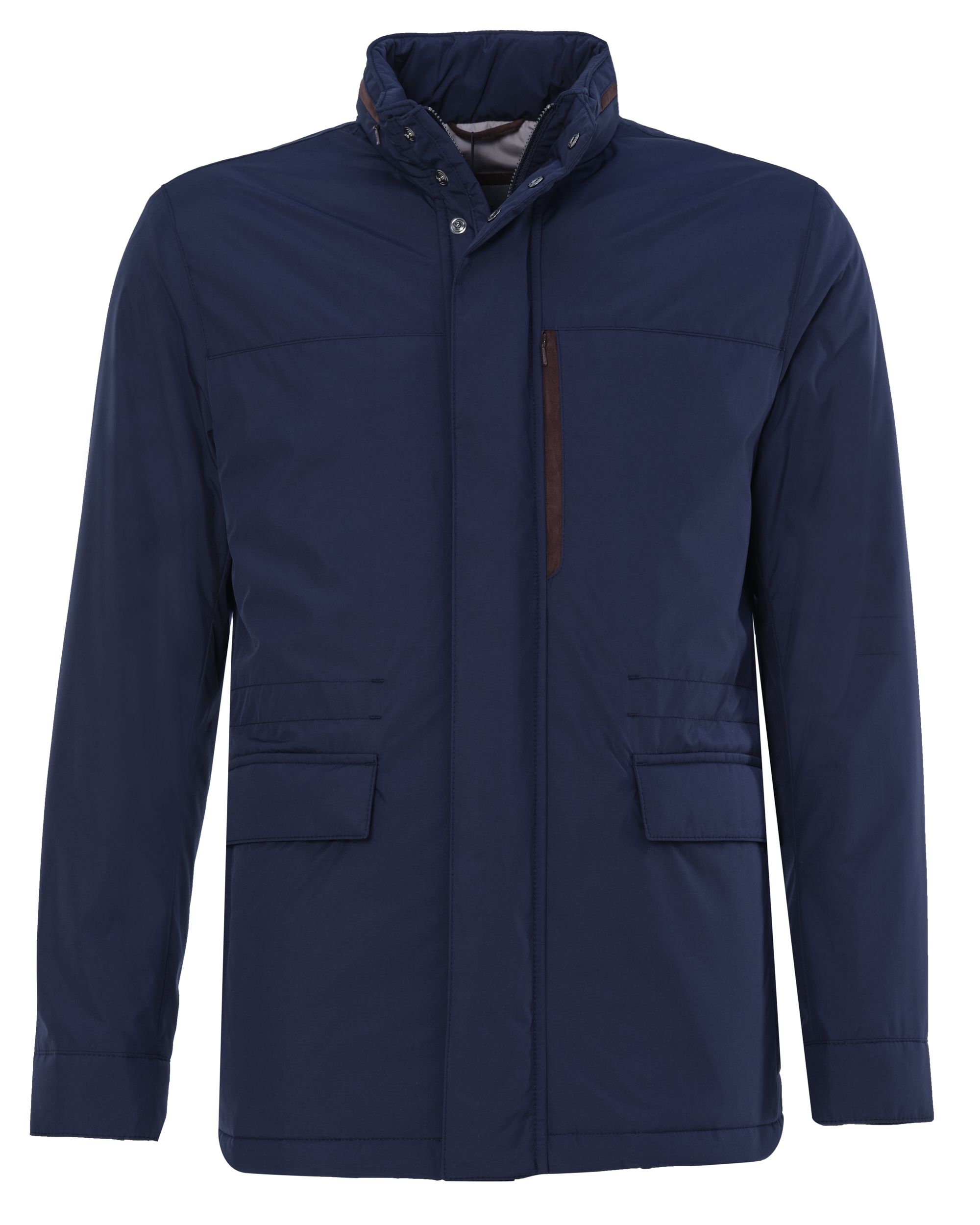 Corneliani Gewatteerde jas Donker blauw 078609-001-48