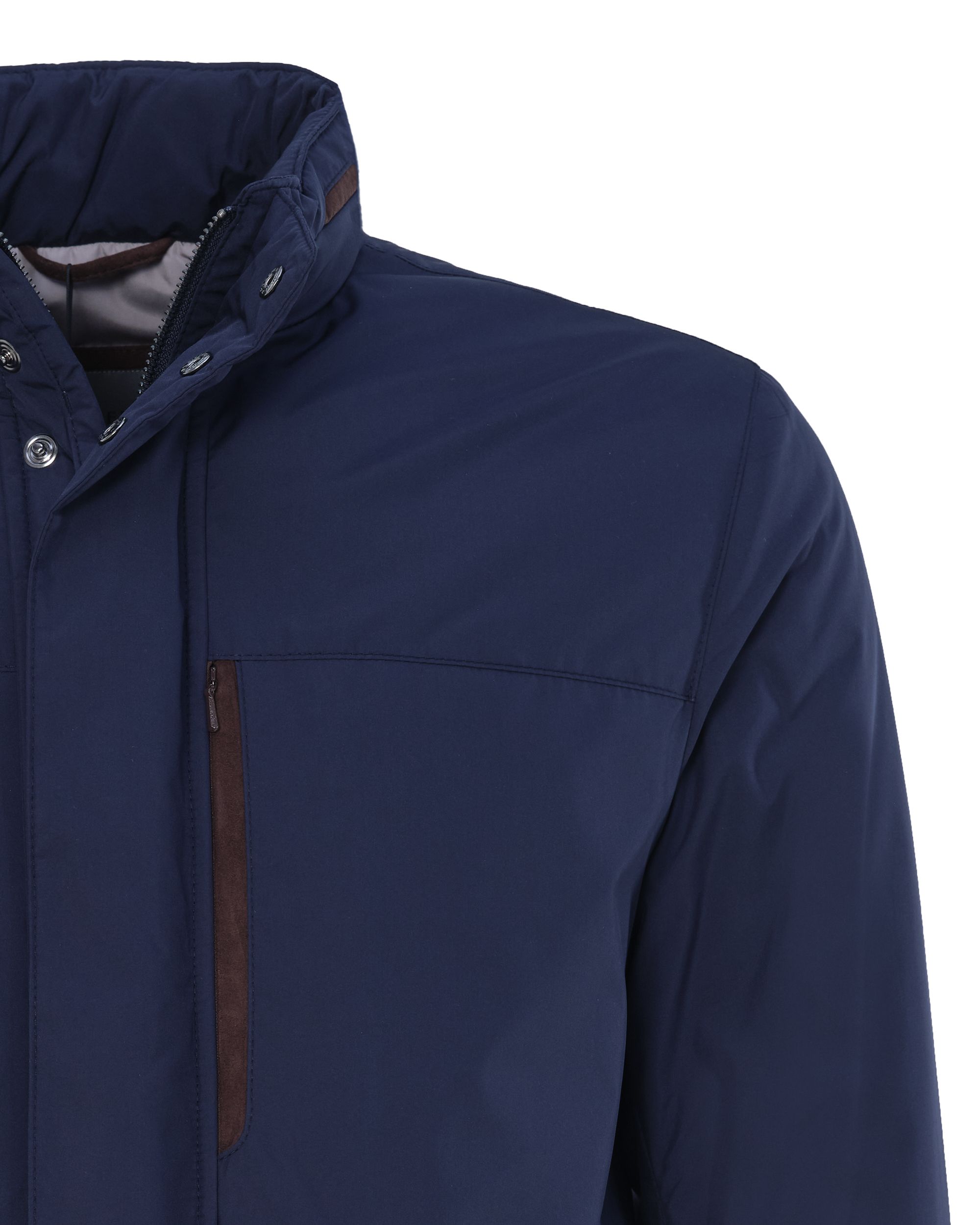 Corneliani Gewatteerde jas Donker blauw 078609-001-48