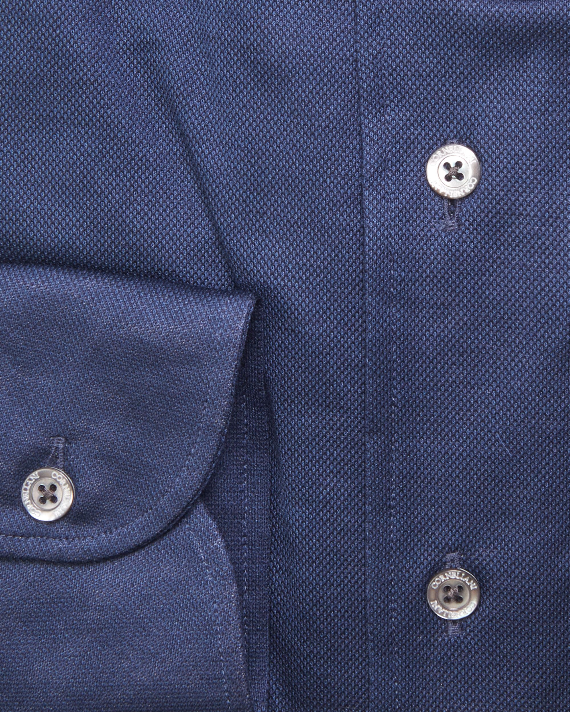 Corneliani Overhemd LM Donker blauw 078619-001-39