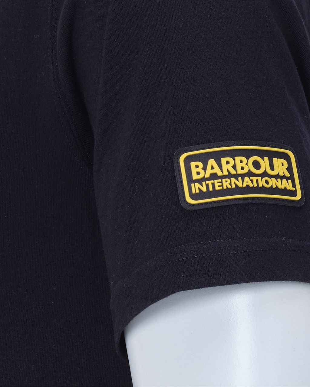 Barbour International Devise Tee T-shirt KM Zwart 078664-001-L