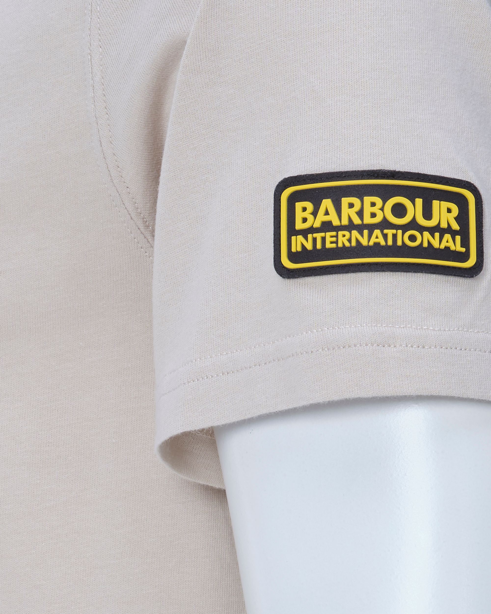 Barbour International Devise Tee T-shirt KM Grijs 078665-001-L