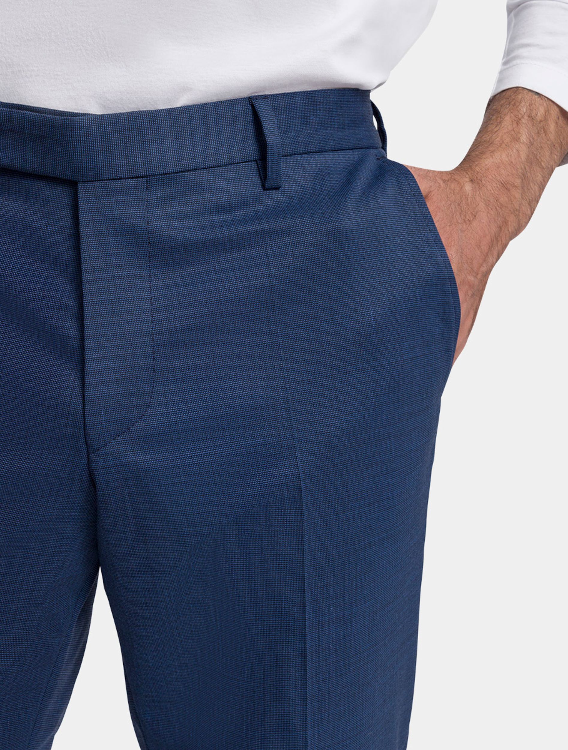 Pierre Cardin Mix & Match Pantalon Blauw 078679-001-102