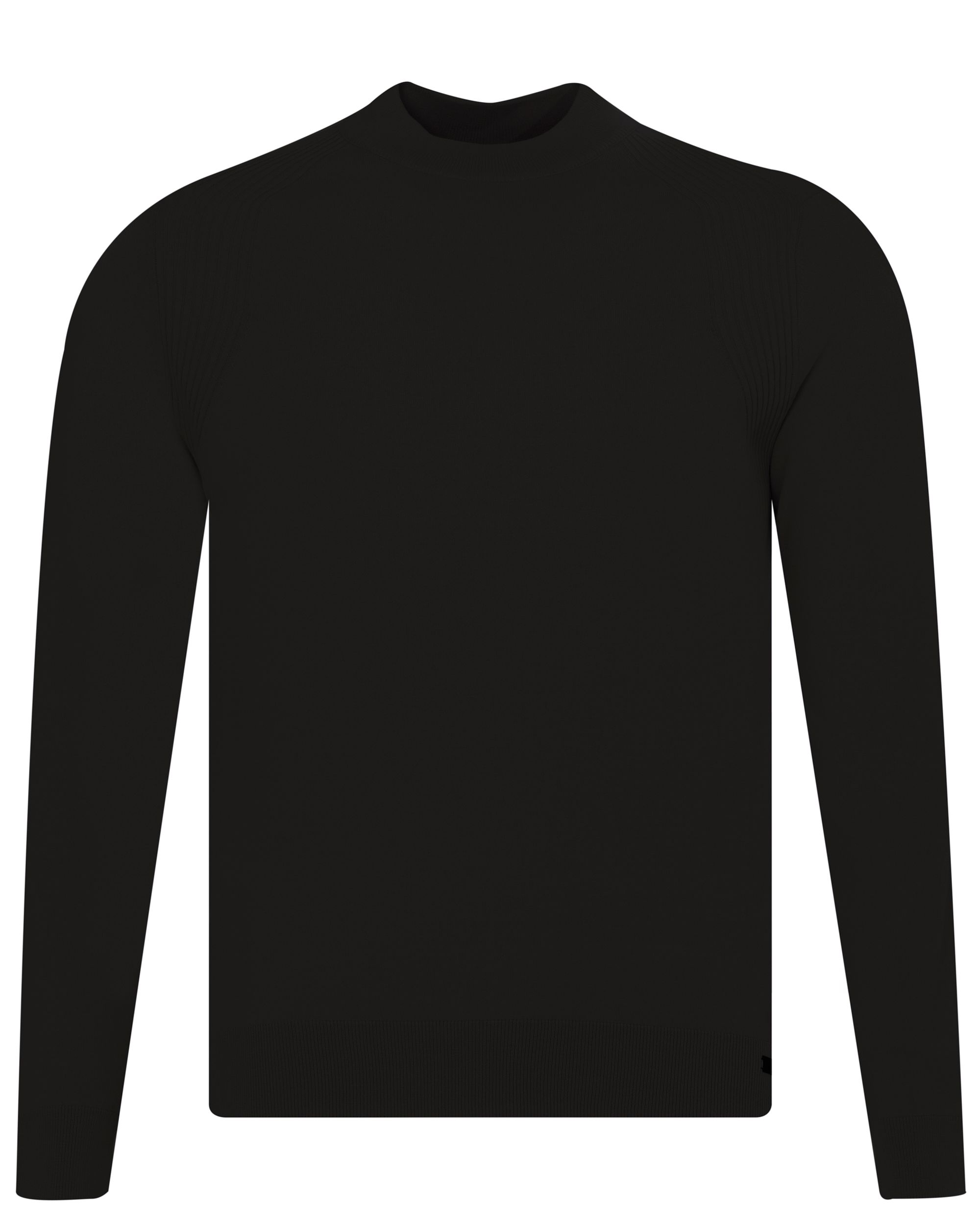 Genti Turtle neck trui Donker bruin 078698-001-L