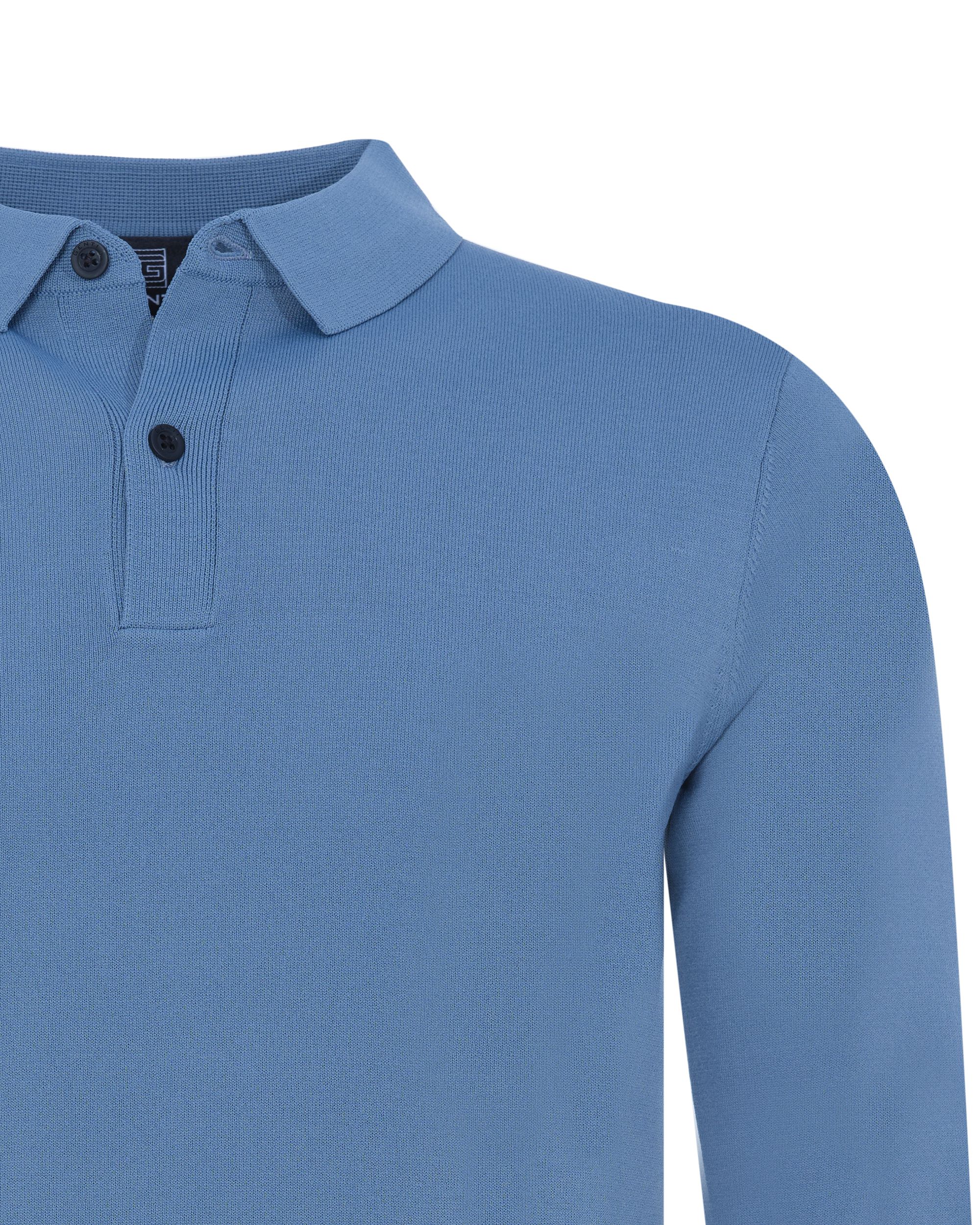 Genti Polo LM Blauw 078701-002-L