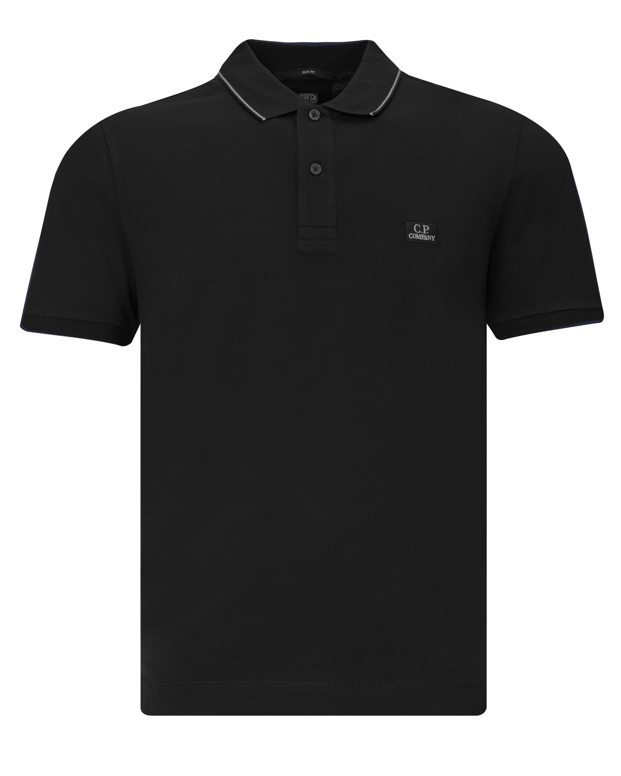 C.P Company Polo KM Zwart 078724-001-L