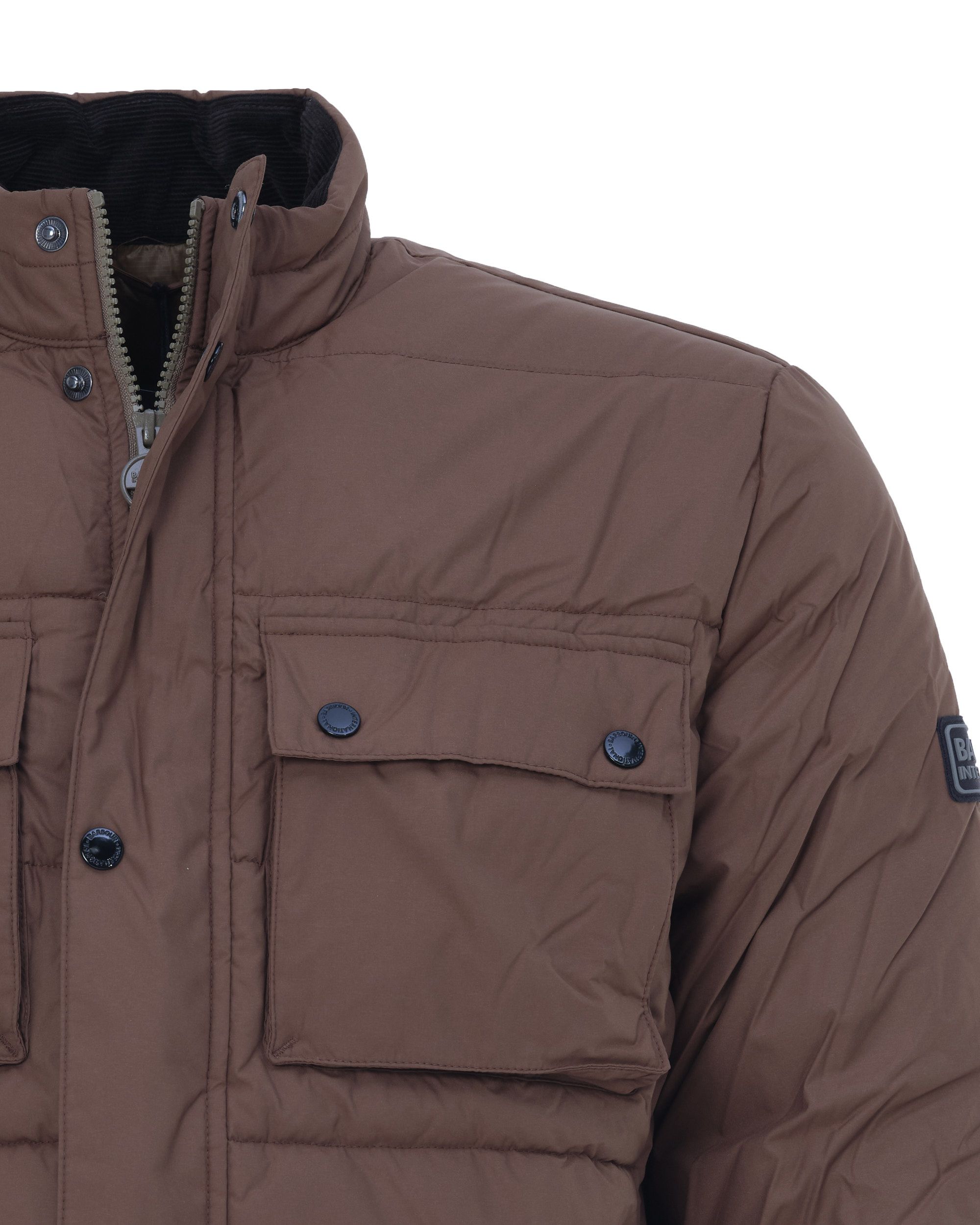 Barbour International Gewatteerde jas Bruin 078761-001-L