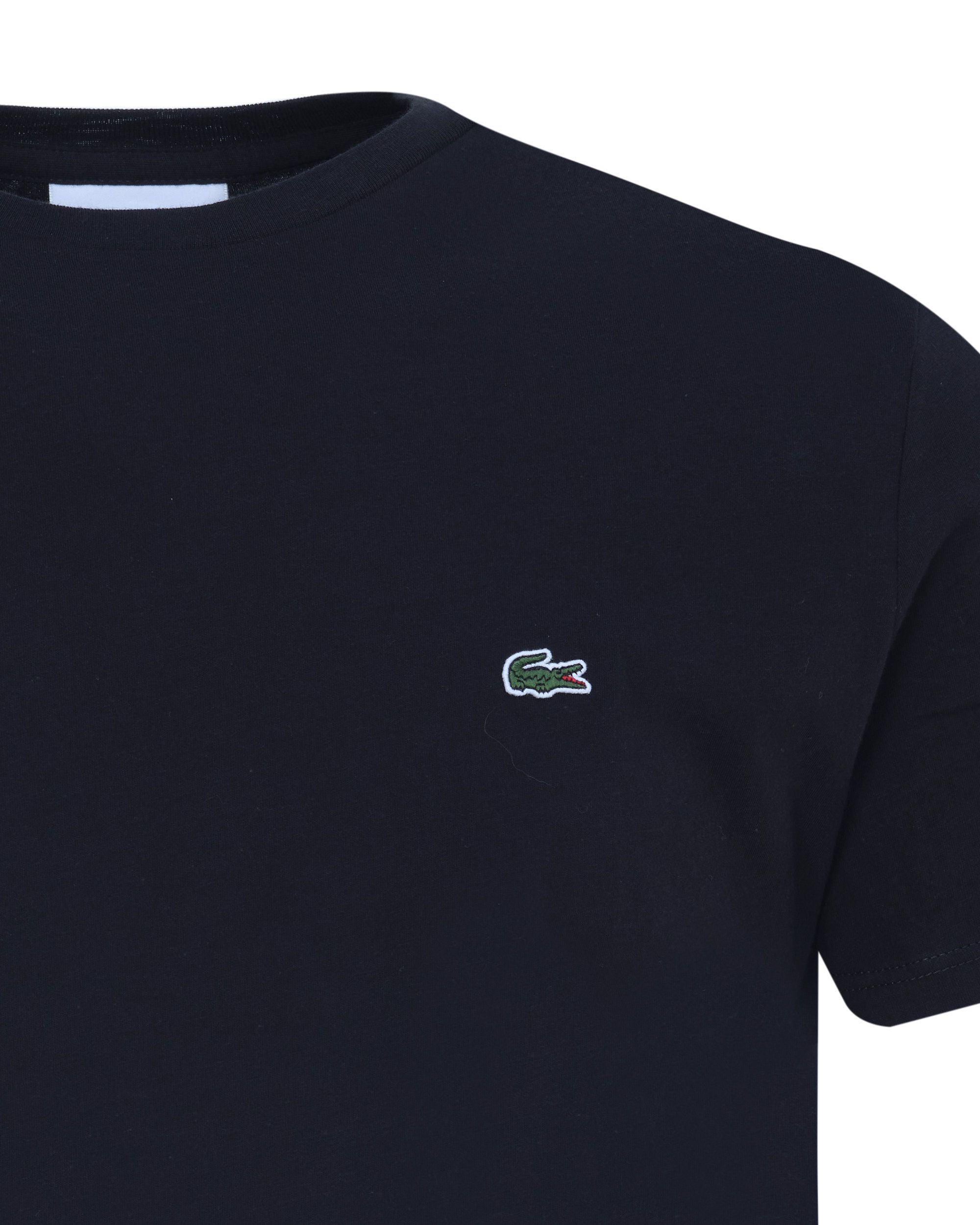 Lacoste T-shirt KM Zwart 078822-001-4