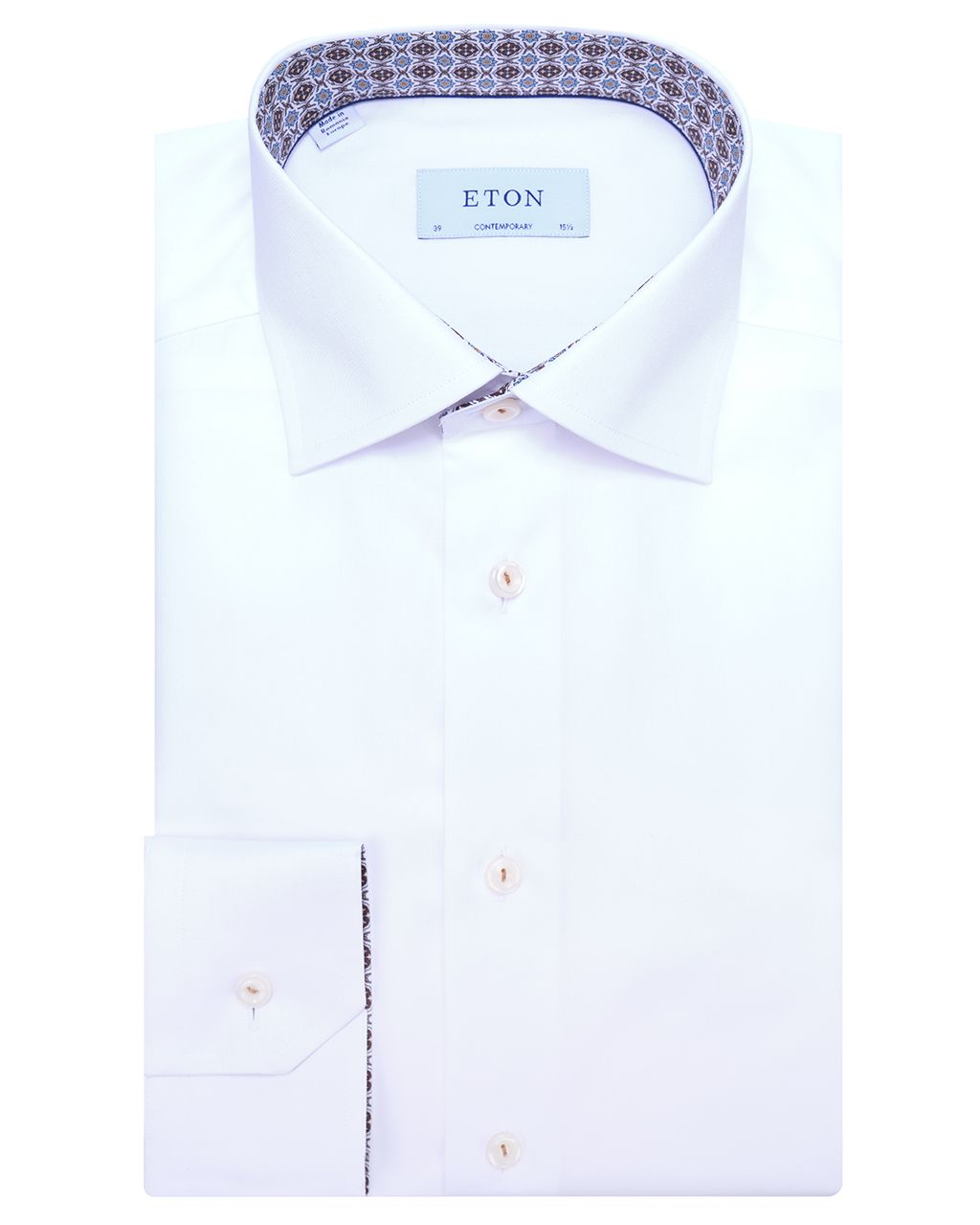 ETON Overhemd LM Wit 078823-001-37/38