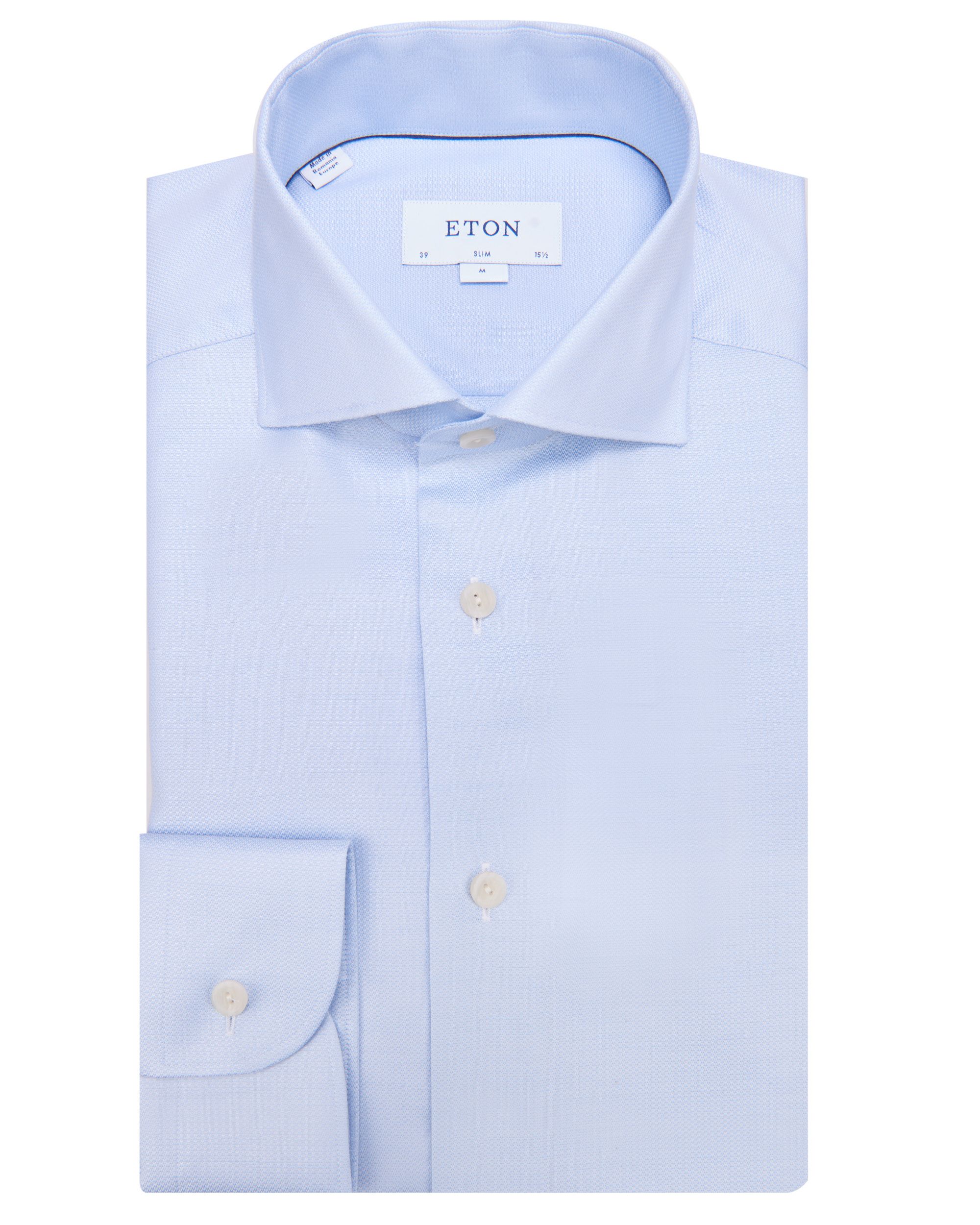 ETON Overhemd LM Blauw 078827-001-37/38