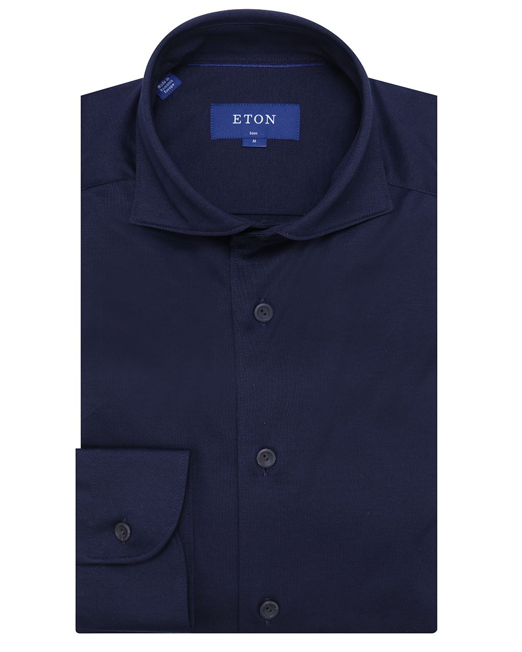 ETON Overhemd LM Donker blauw 078829-001-L