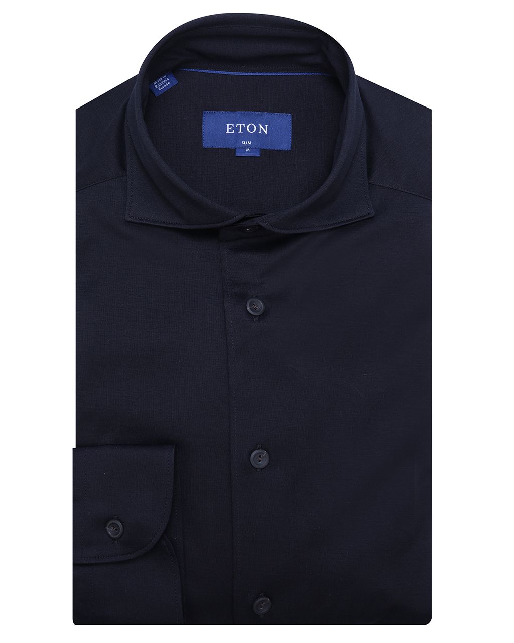 ETON Overhemd LM Zwart 078830-001-L