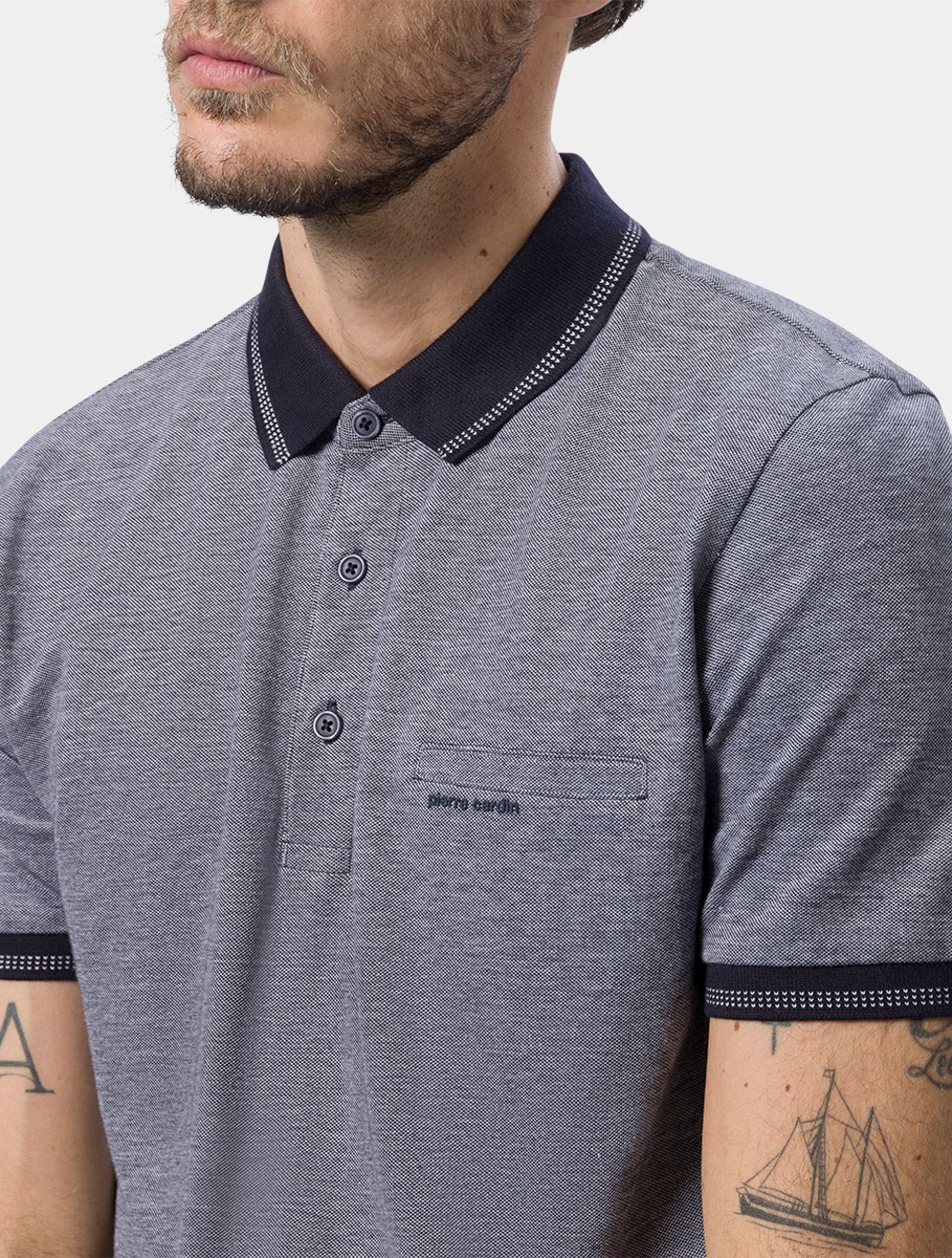 Pierre Cardin Polo KM Licht blauw 078839-001-3XL