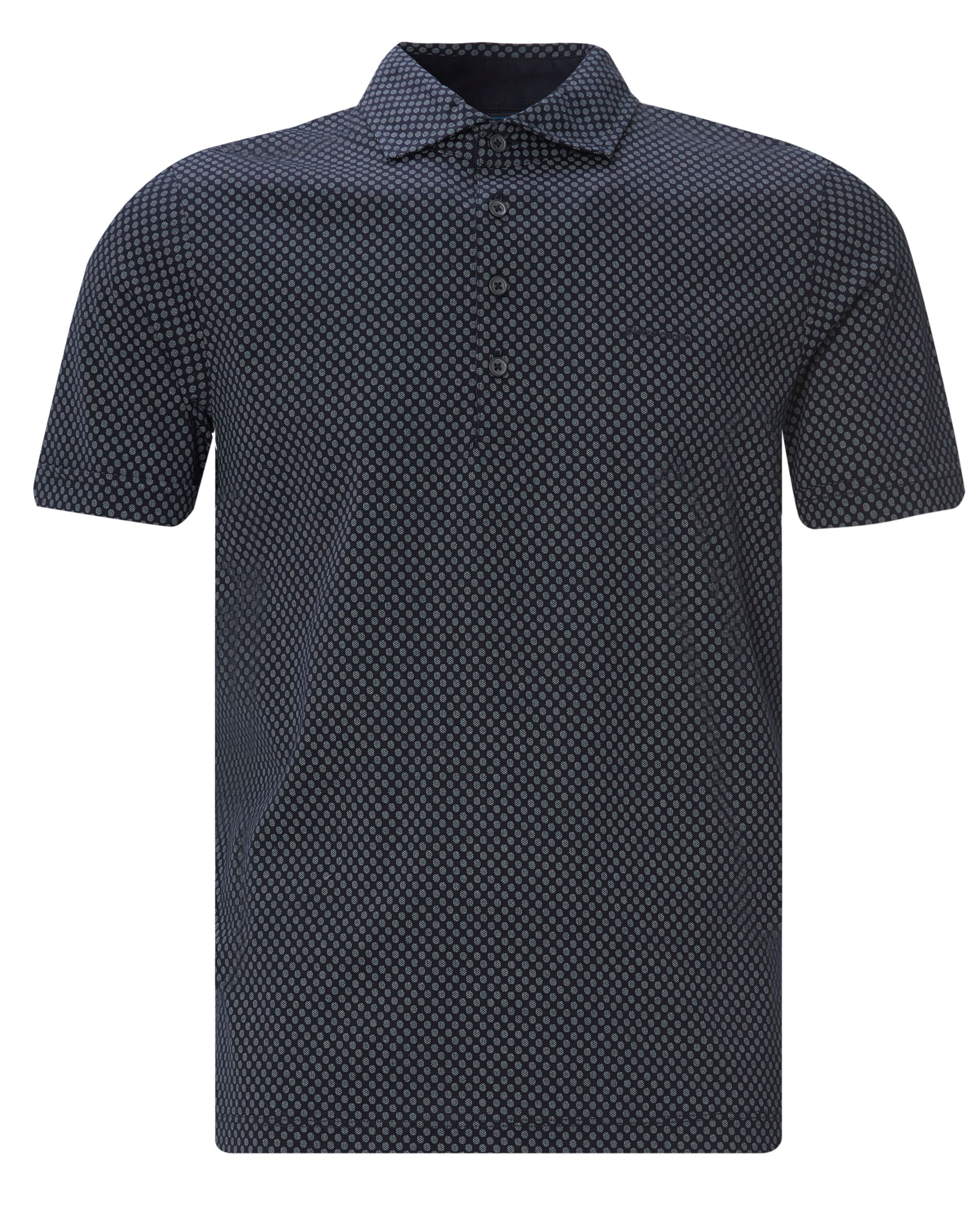 Pierre Cardin Polo KM Donker blauw 078840-001-3XL