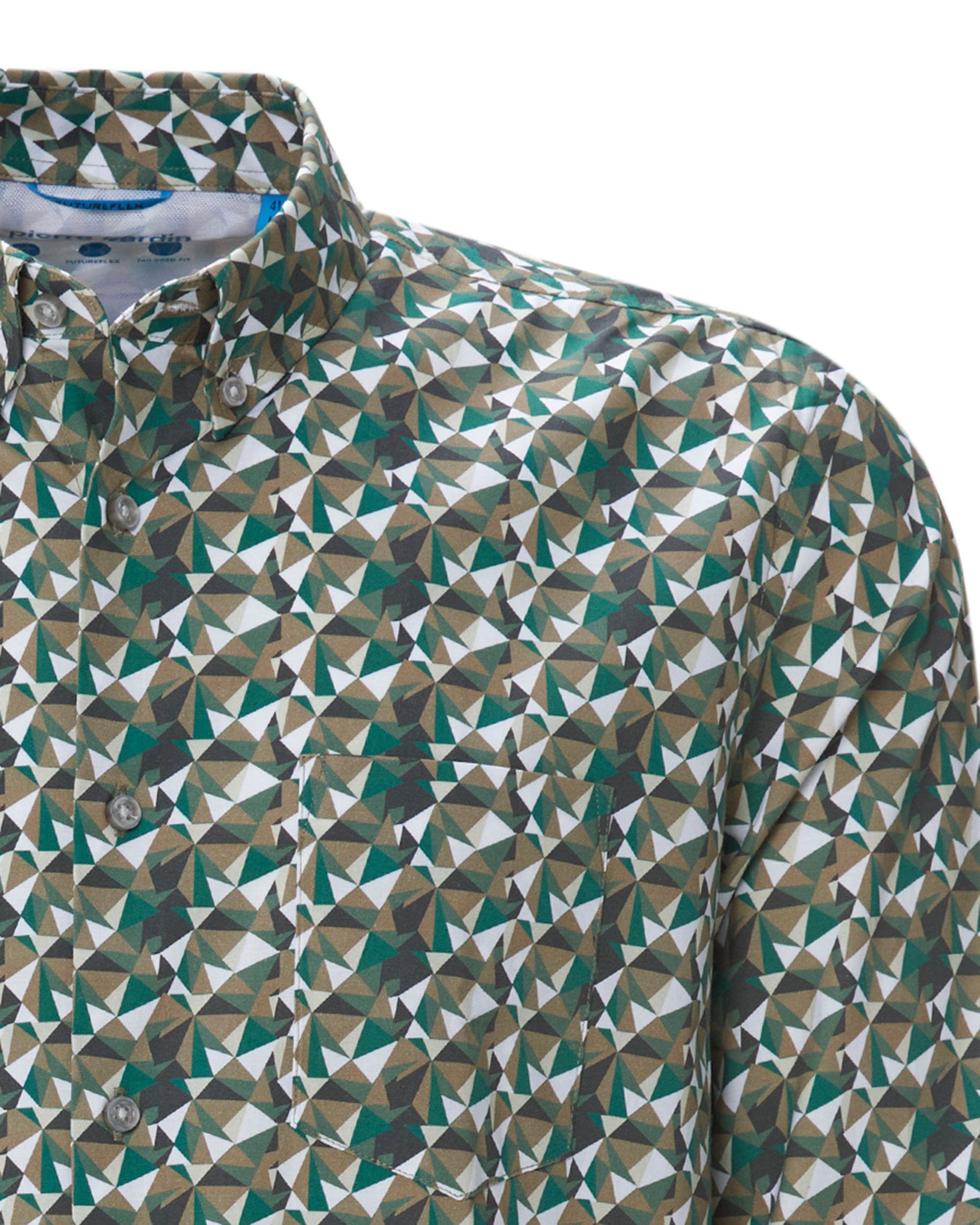 Pierre Cardin Overhemd LM Groen 078853-001-38