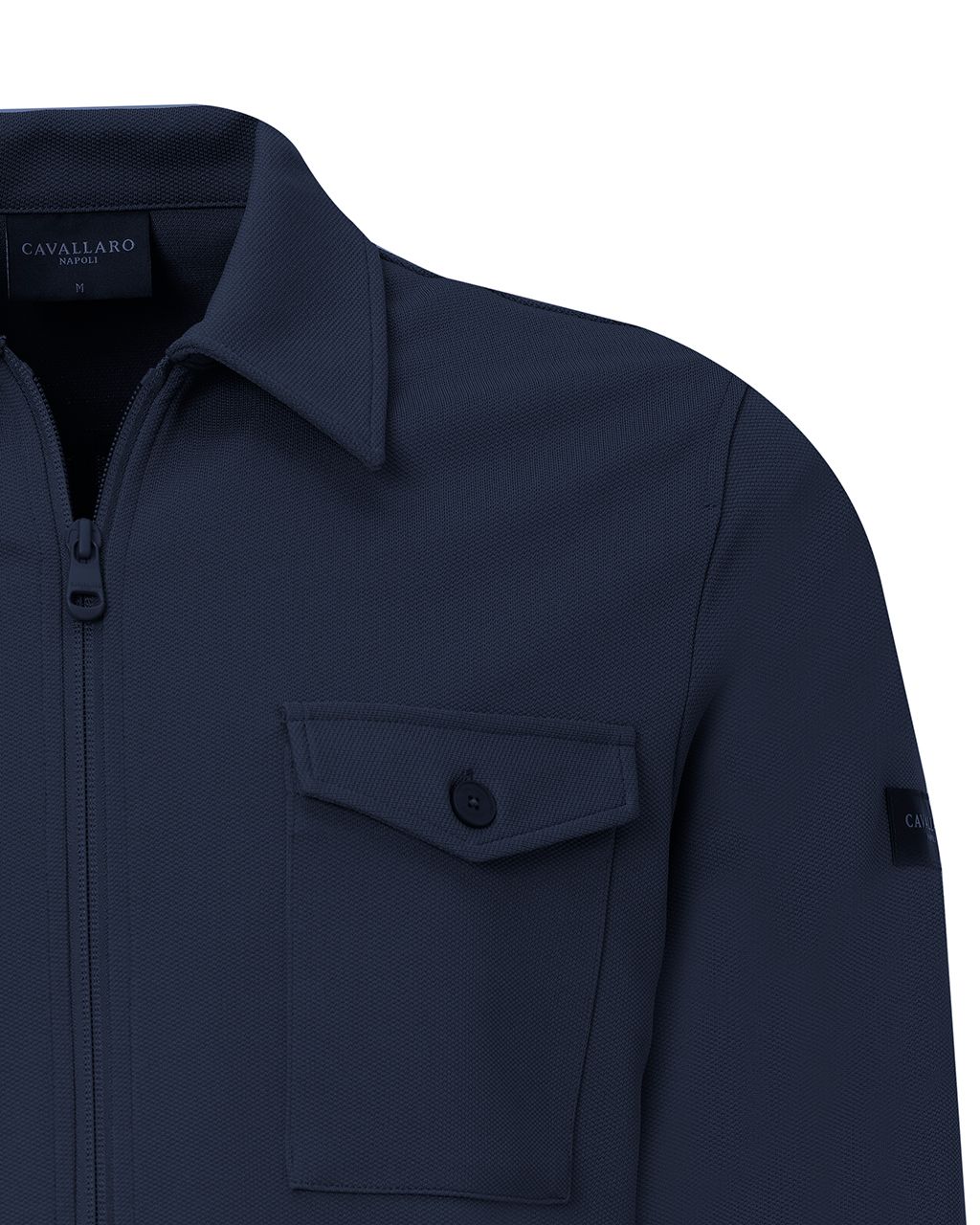 Cavallaro Ricami Overshirt Blauw 078861-001-L