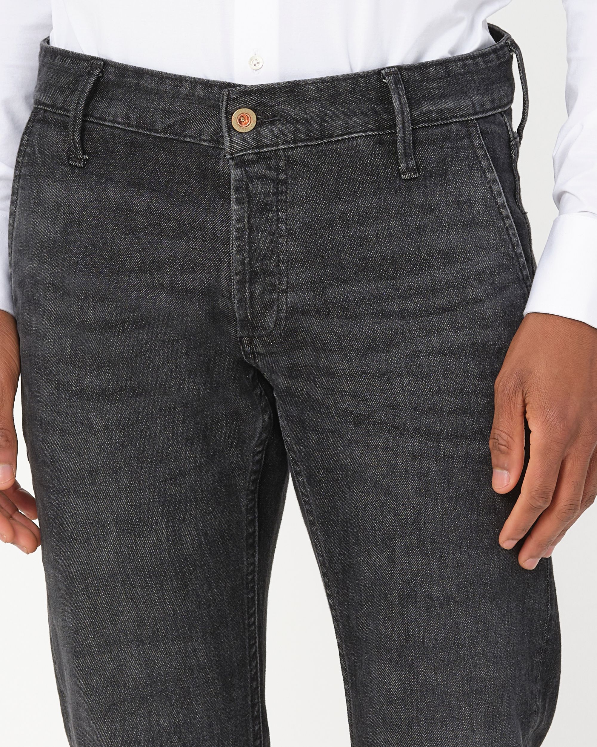 Dutch Dandies by DENHAM Jeans Zwart uni 078870-001-29/32