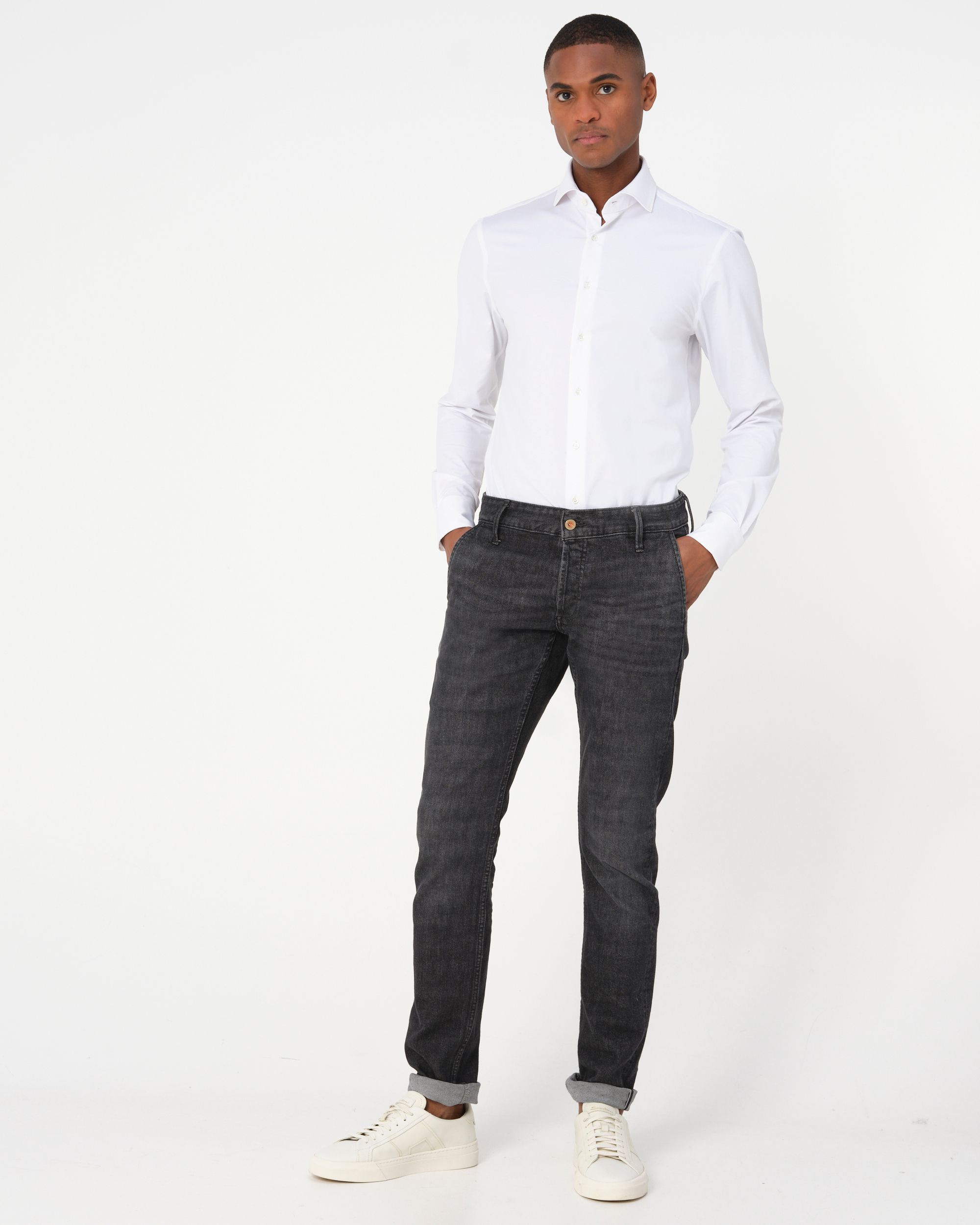 Dutch Dandies Jeans Zwart uni 078870-001-29/32