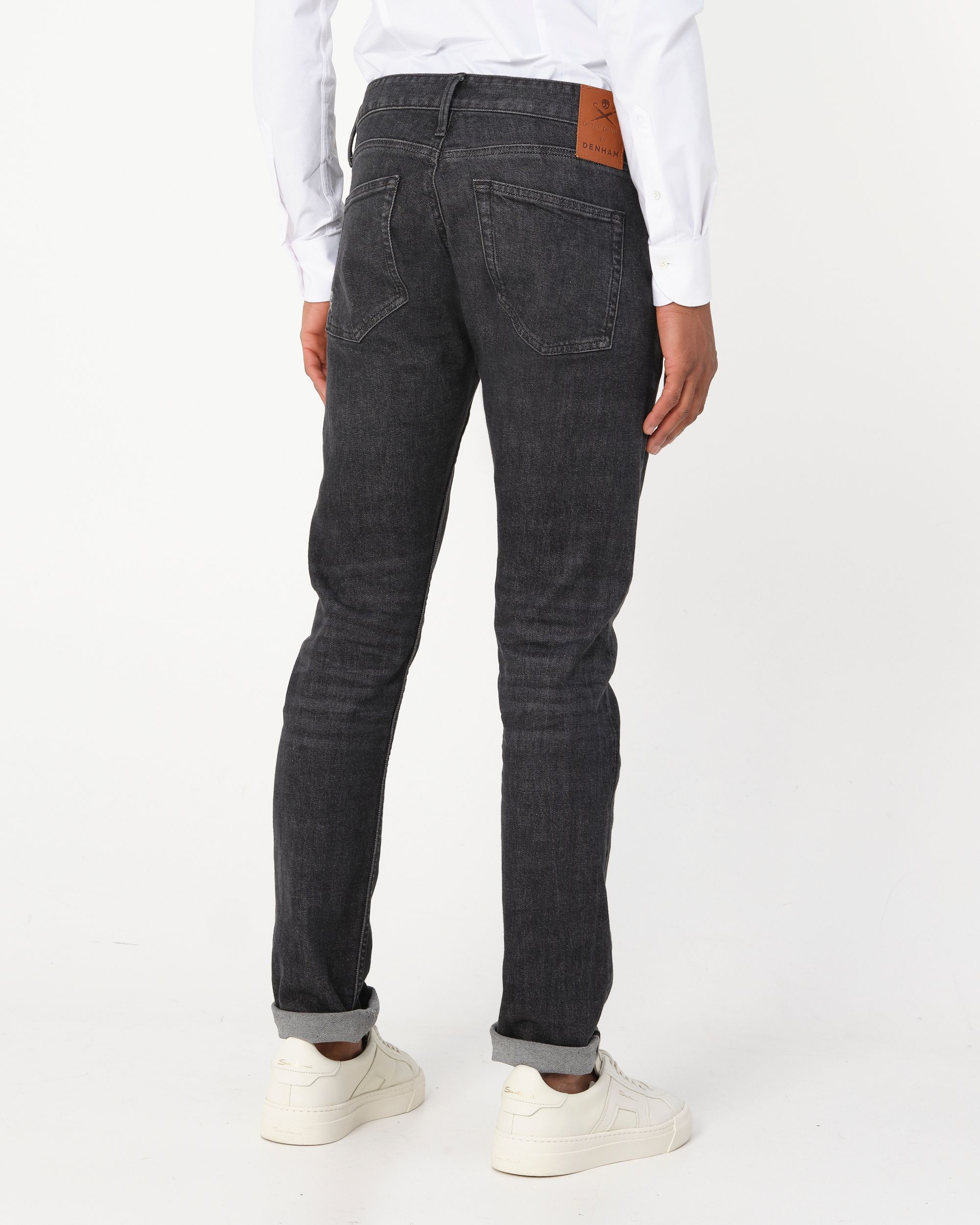 Dutch Dandies Jeans Zwart uni 078870-001-29/32